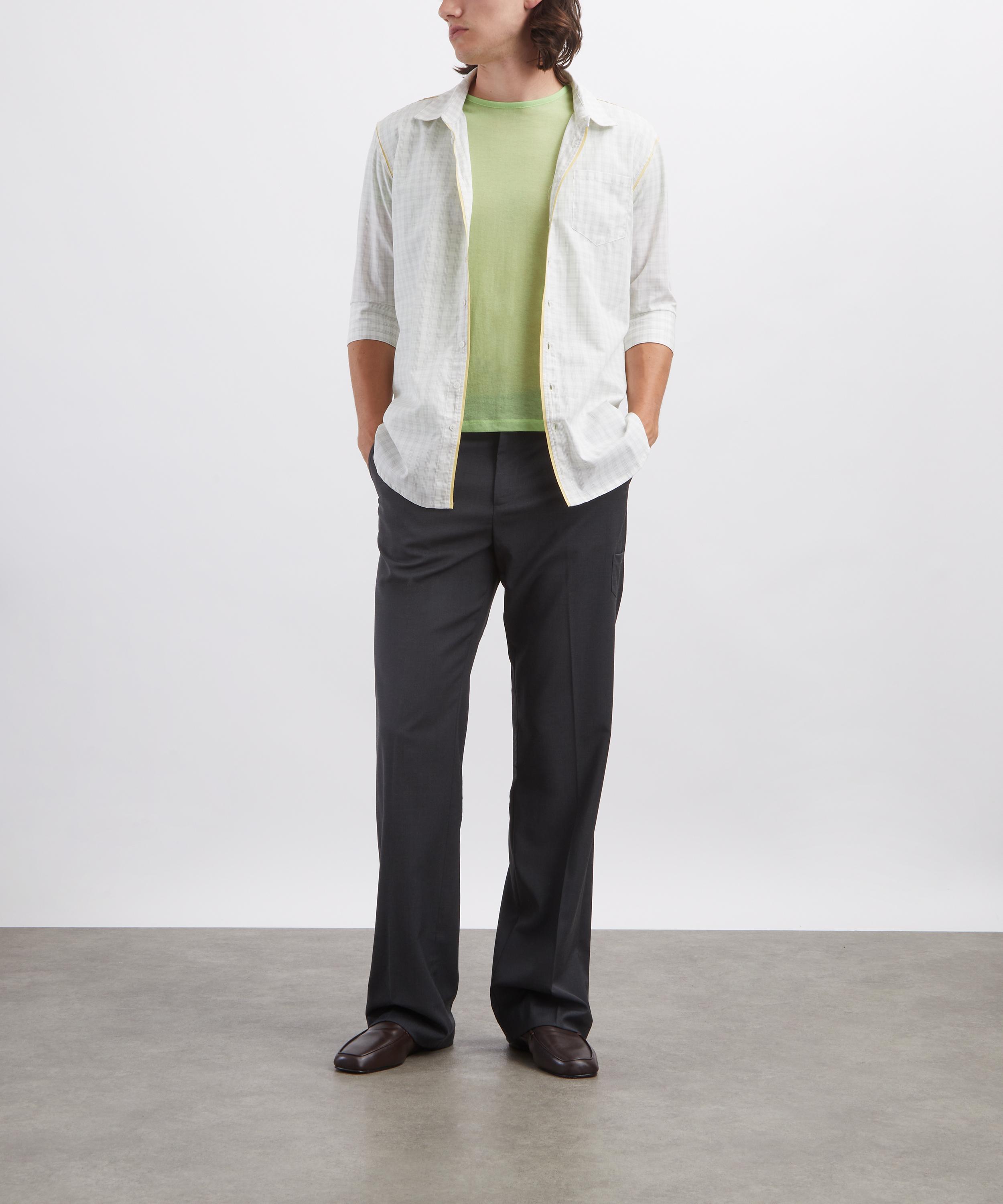 Paloma Wool - Salina Grey Elbow-Length Cotton Shirt image number 1