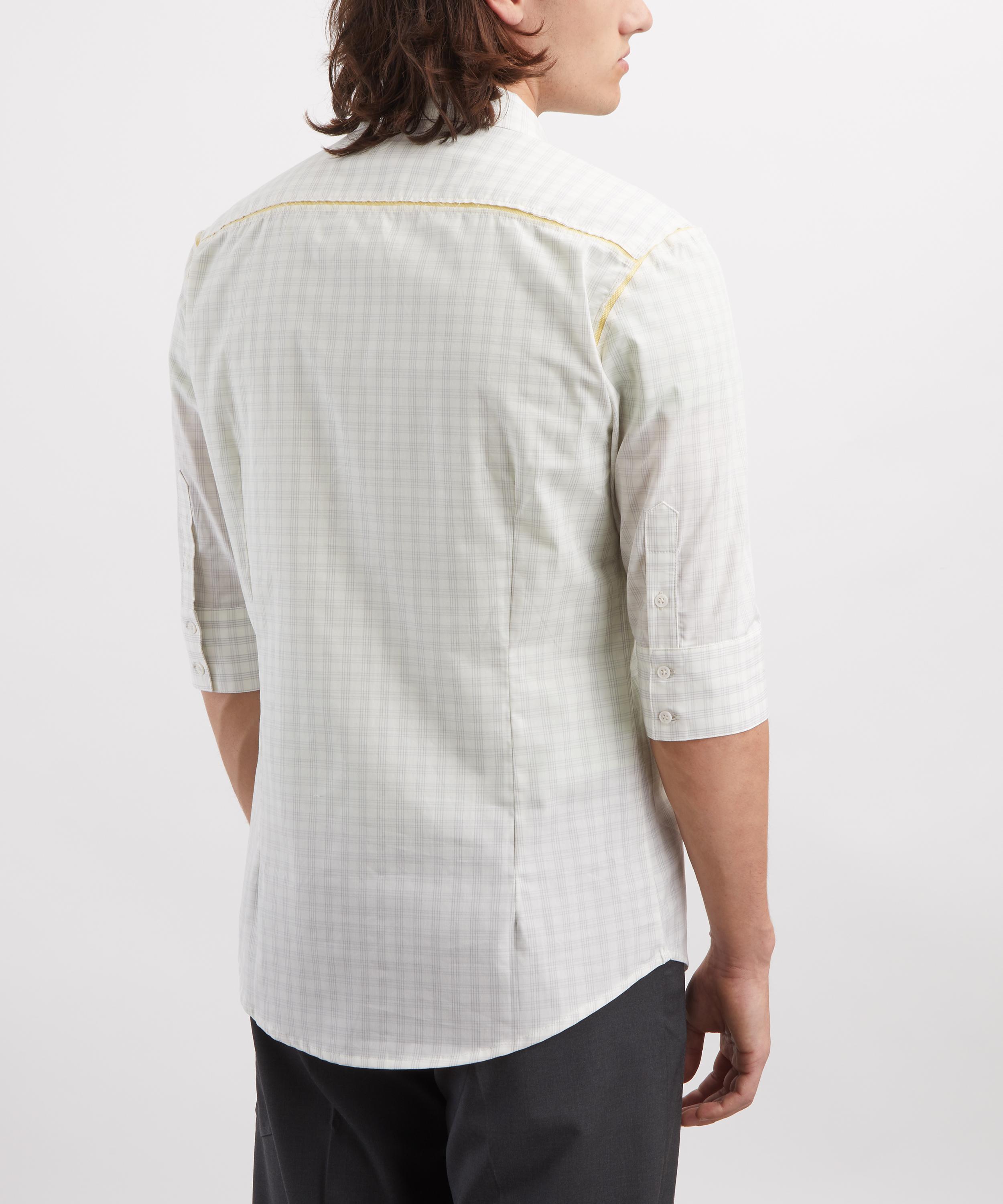 Paloma Wool - Salina Grey Elbow-Length Cotton Shirt image number 3