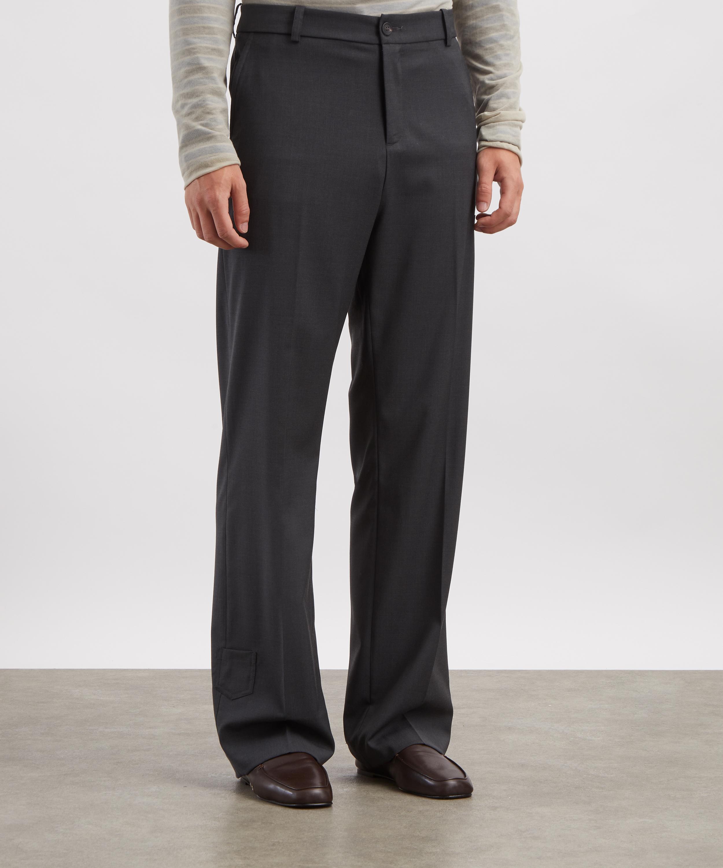 Paloma Wool - Lane Pockets Grey Suit Trousers image number 2