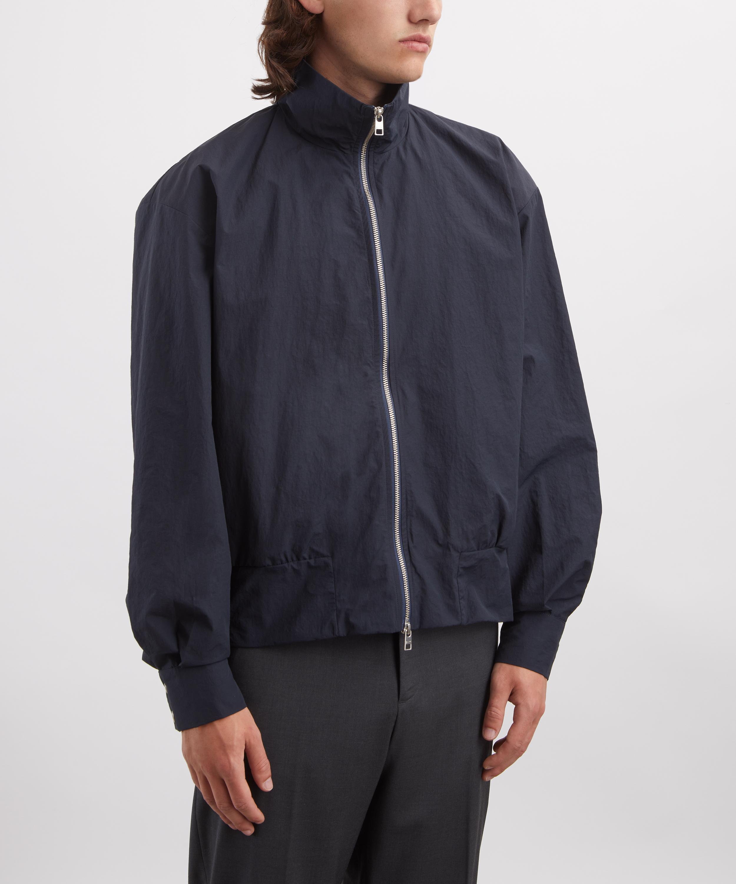 Paloma Wool - Bastian Navy Nylon Bomber Jacket image number 2
