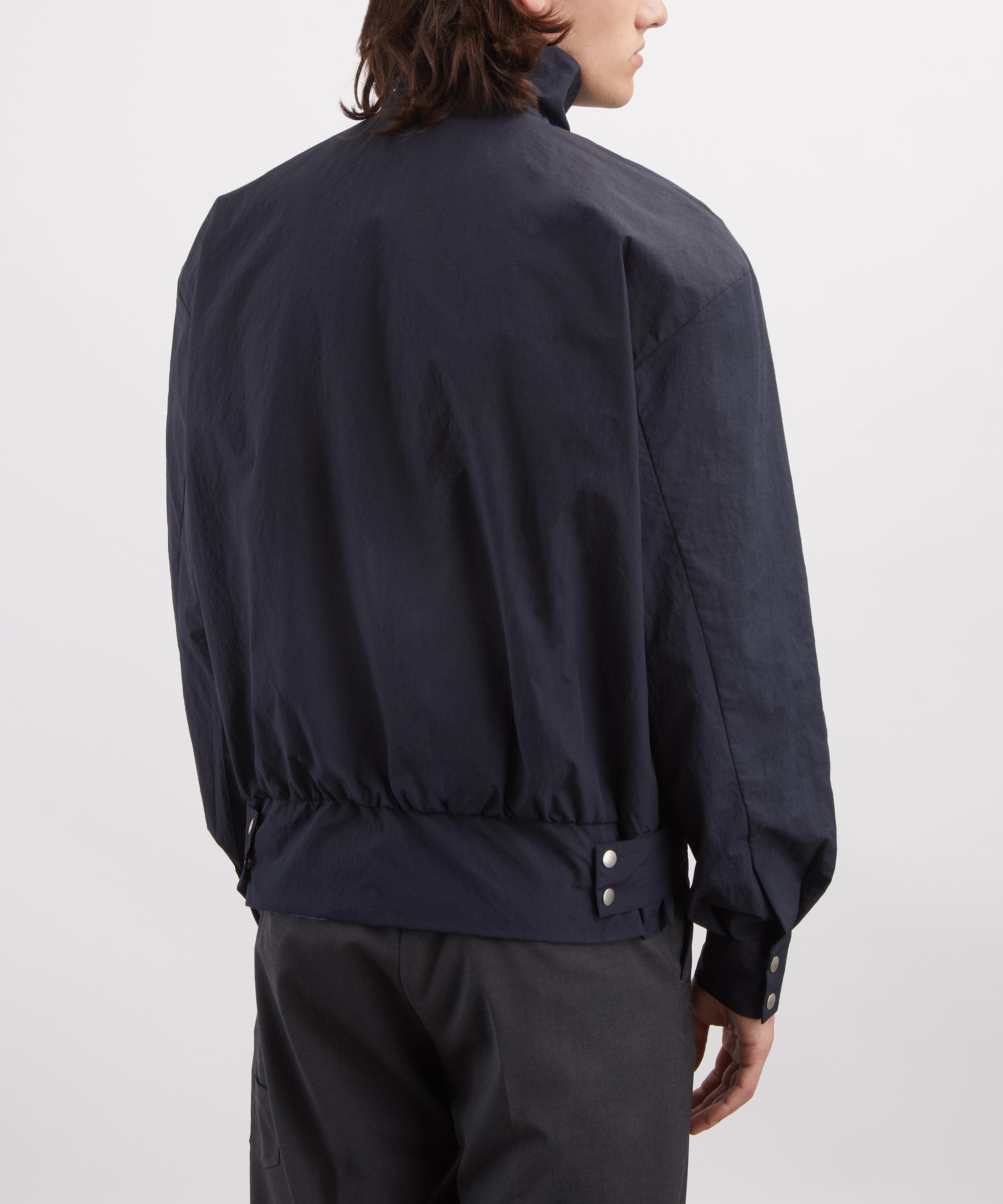 Paloma Wool - Bastian Navy Nylon Bomber Jacket image number 3