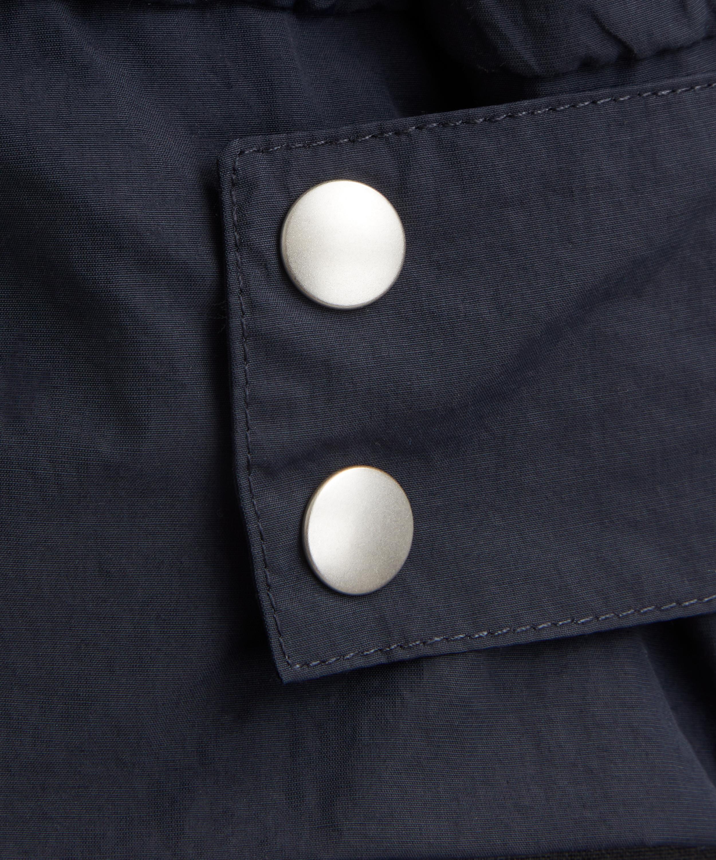 Paloma Wool - Bastian Navy Nylon Bomber Jacket image number 4