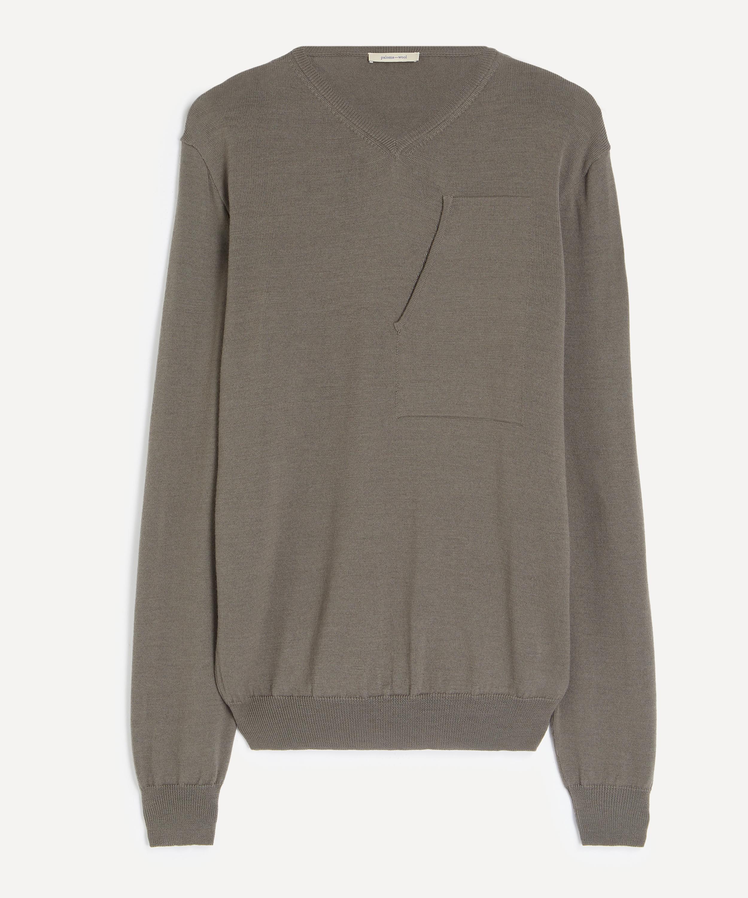 Paloma Wool - Martin Khaki Wool Sweatshirt