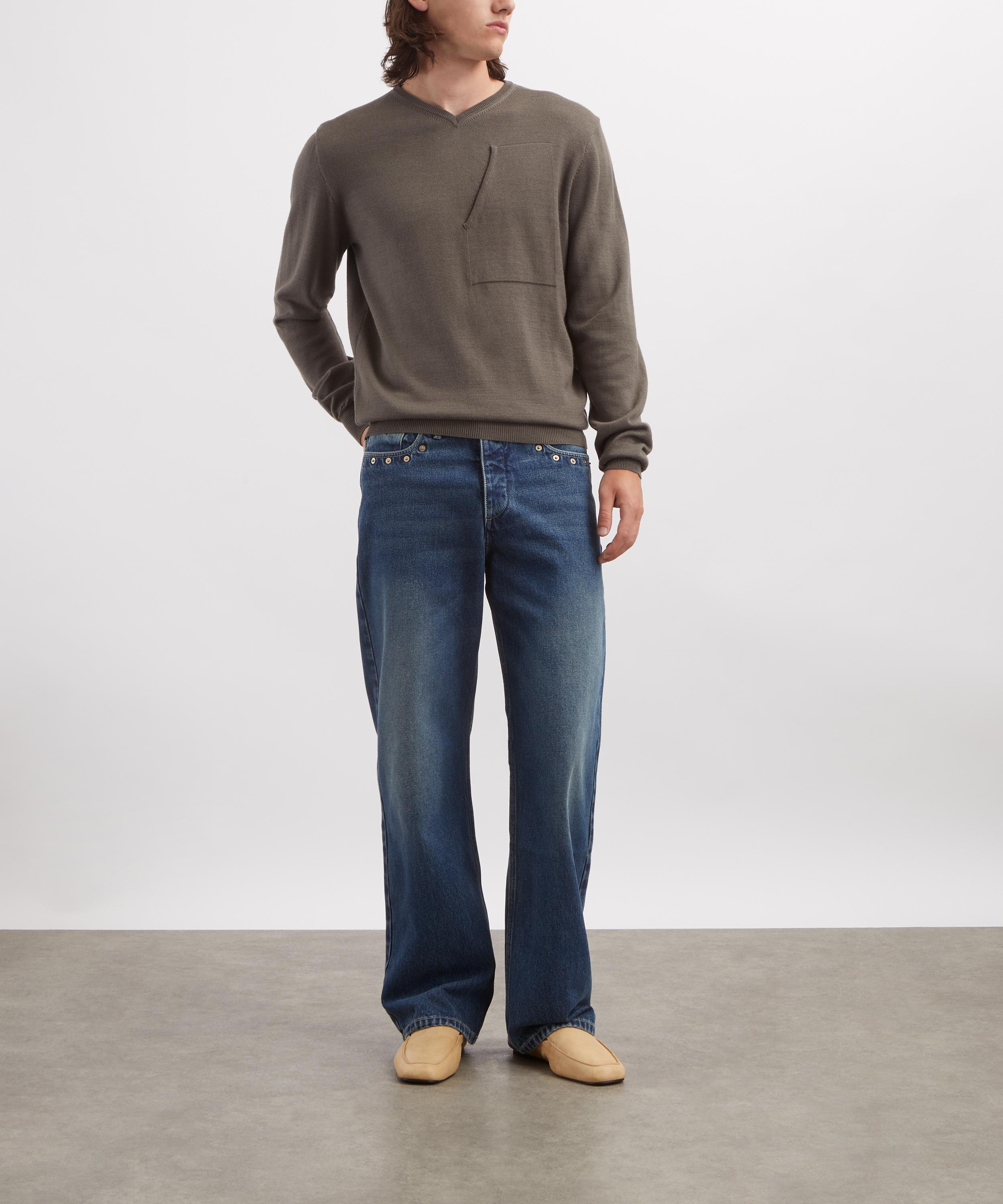 Paloma Wool - Martin Khaki Wool Sweatshirt image number 1