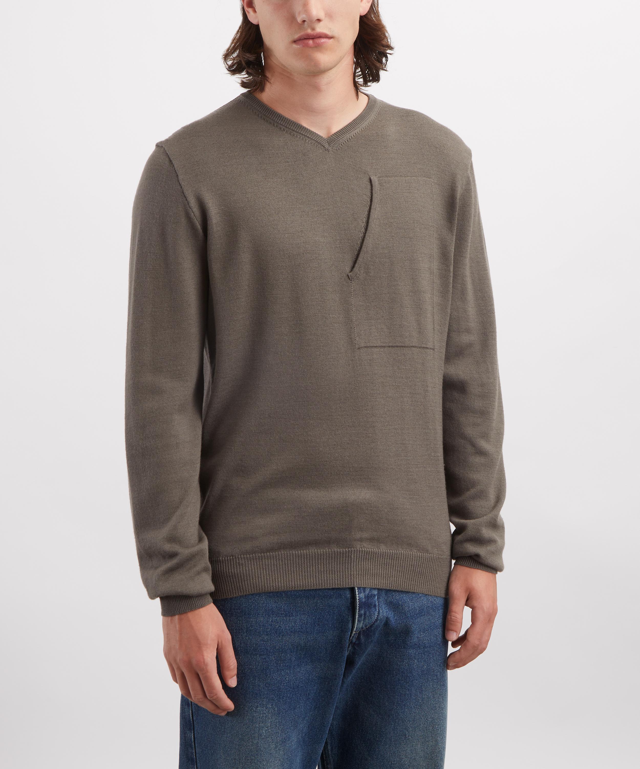 Paloma Wool - Martin Khaki Wool Sweatshirt image number 2