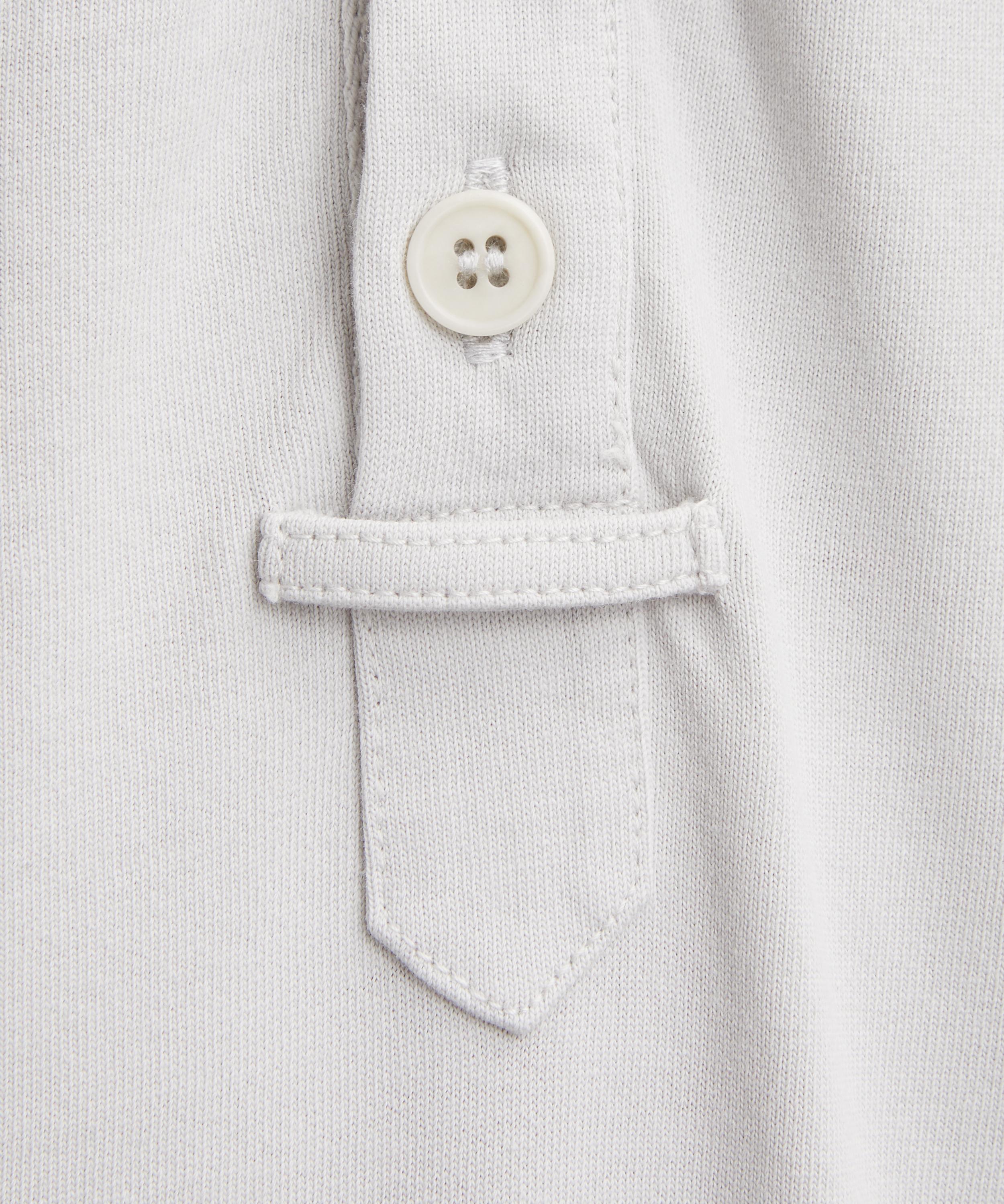 Paloma Wool - Romi Light Grey Long-Sleeve Polo image number 4