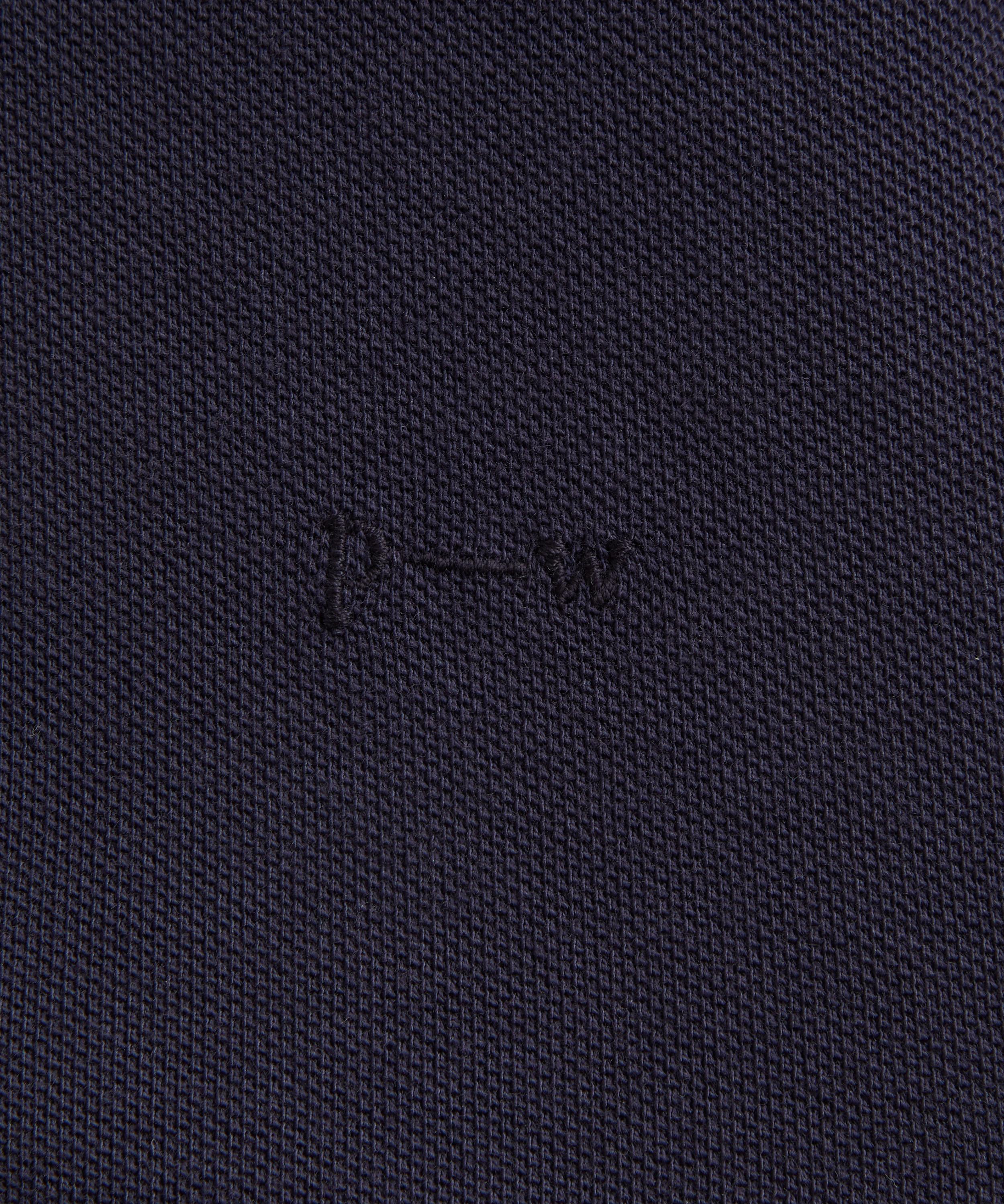 Paloma Wool - Gruar Blue Long-Sleeve Polo image number 4