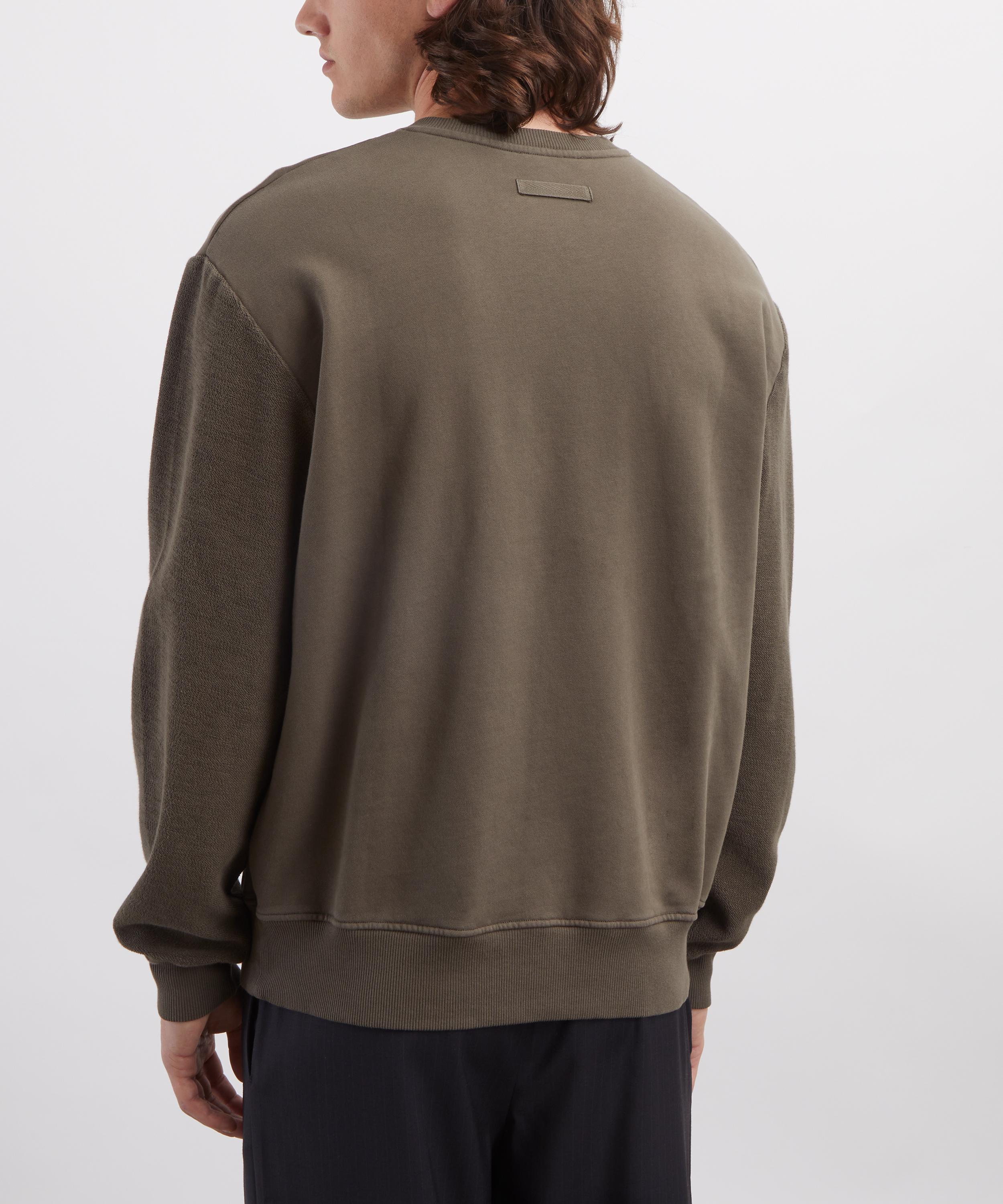 Paloma Wool - Oliver Grey V-Neck Sweatshirt image number 3
