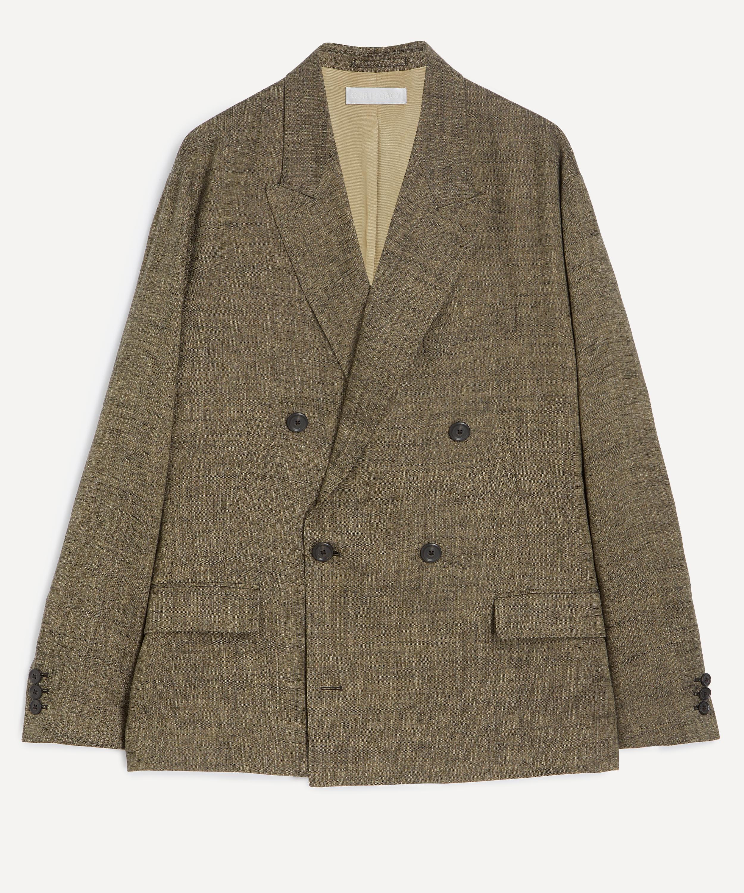 Our Legacy - Halt Deep Husk Soft Grain Weave Blazer