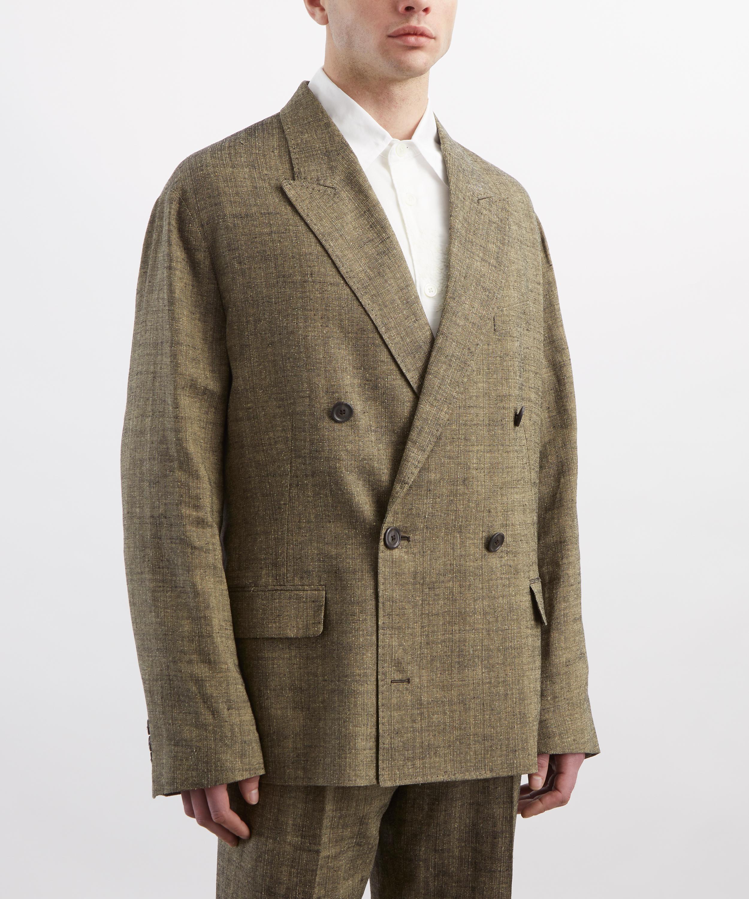 Our Legacy - Halt Deep Husk Soft Grain Weave Blazer image number 2