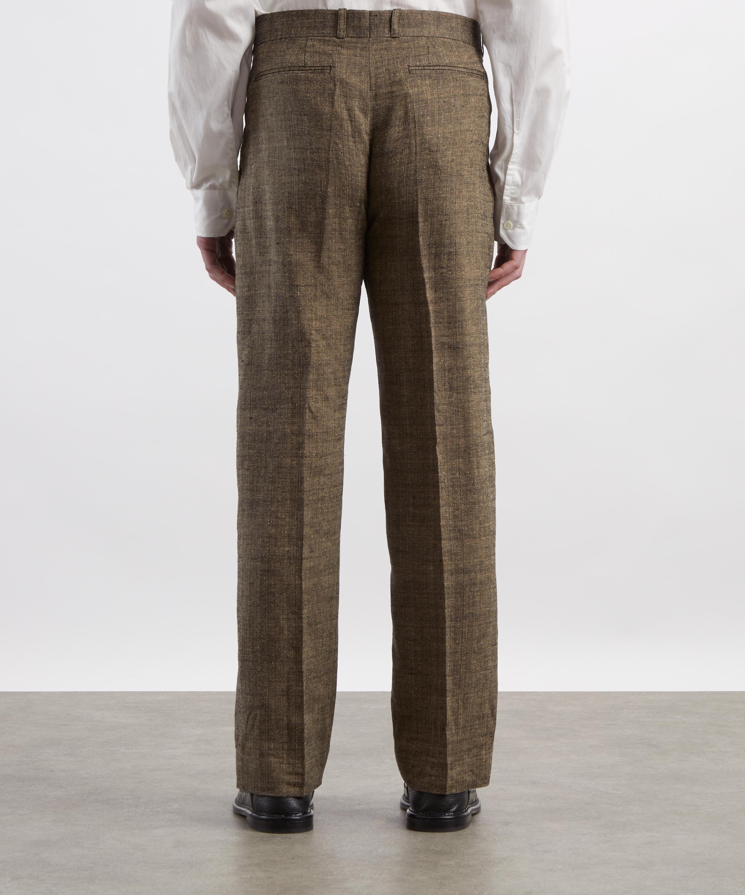 Our Legacy - Slack Deep Husk Soft Grain Weave Trousers image number 3