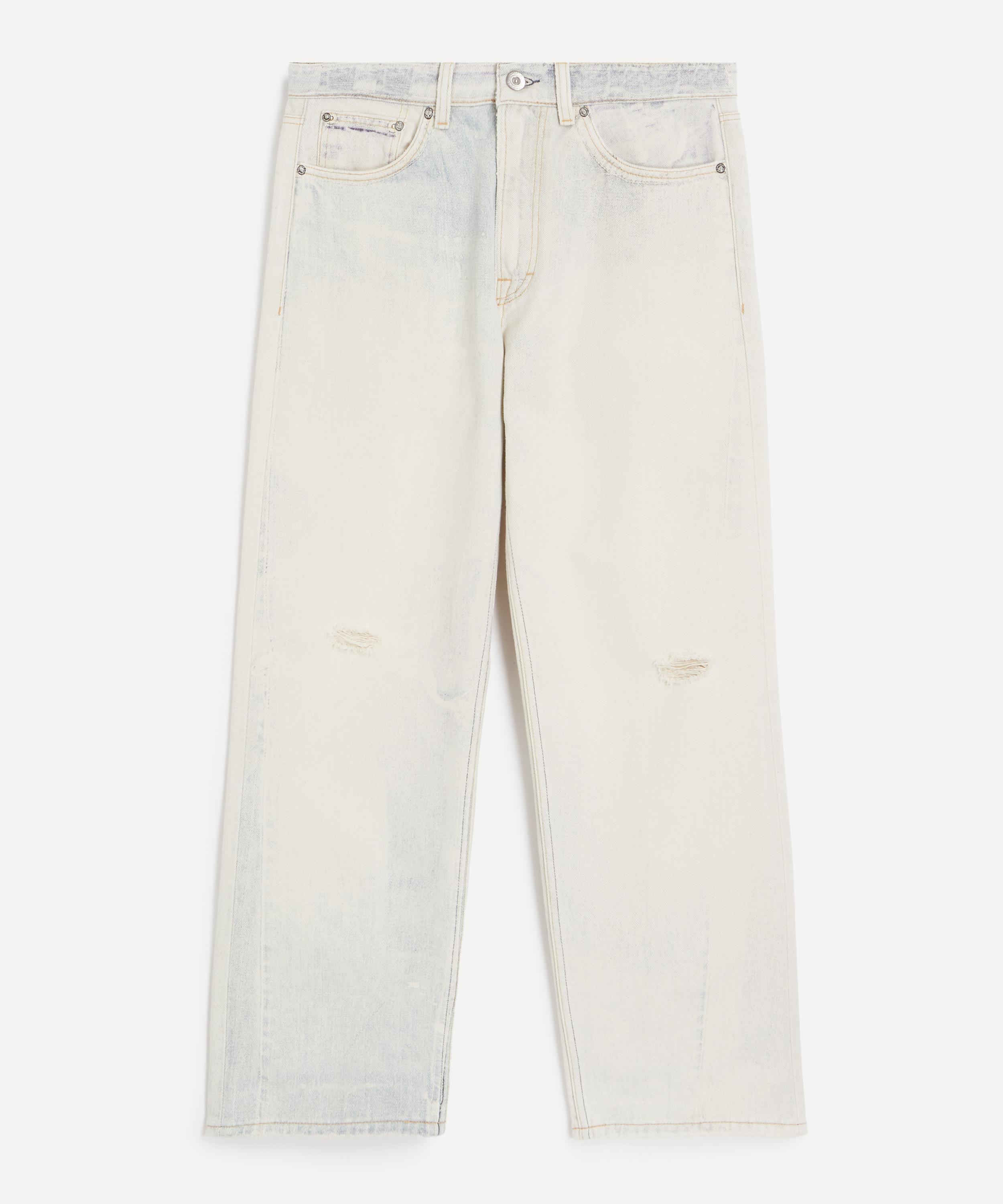 Our Legacy - Third Cut Straight-Leg Distressed Print Jeans