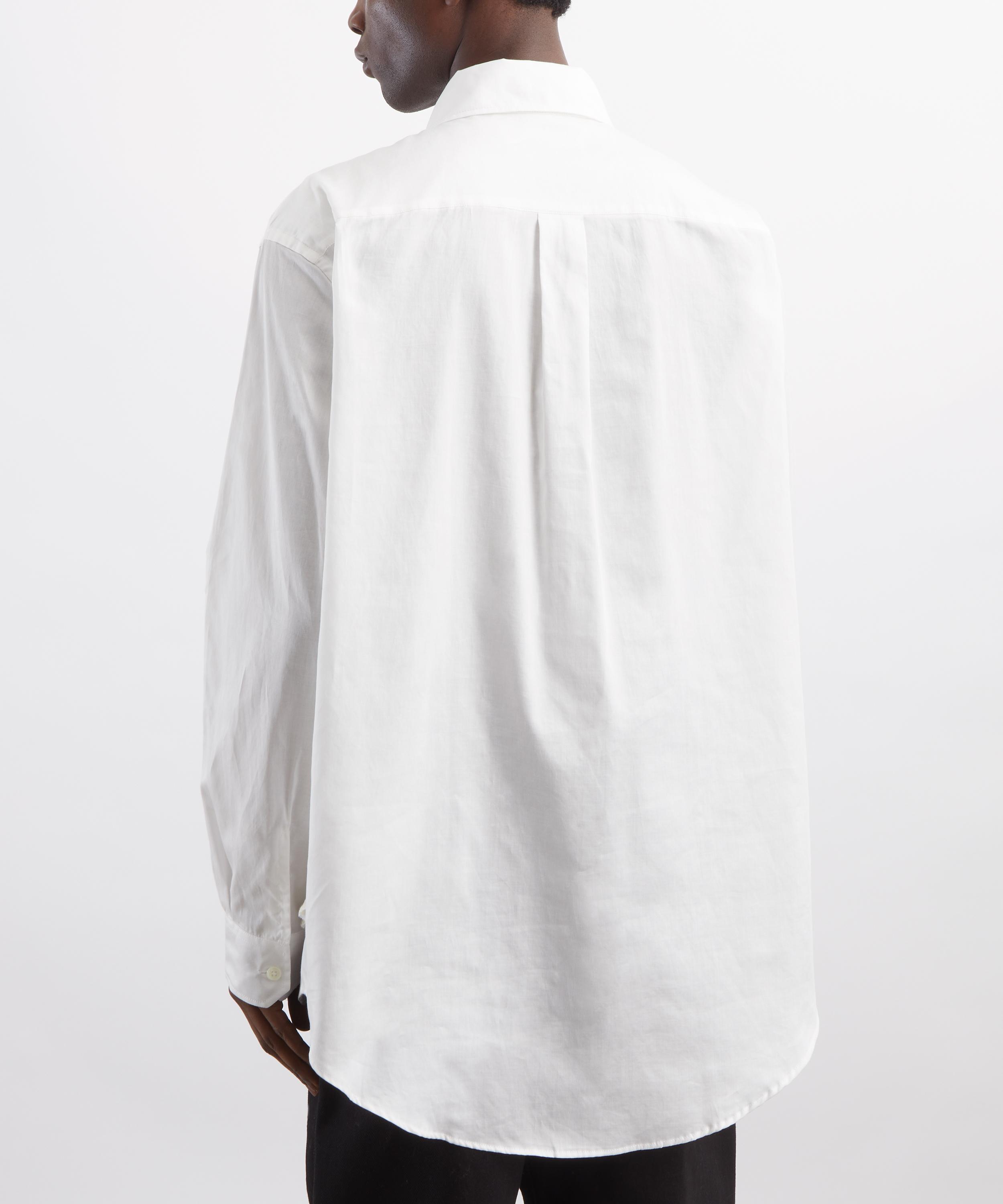 Our Legacy - Vast Ivory Cloud Breezey Cotton Shirt image number 3