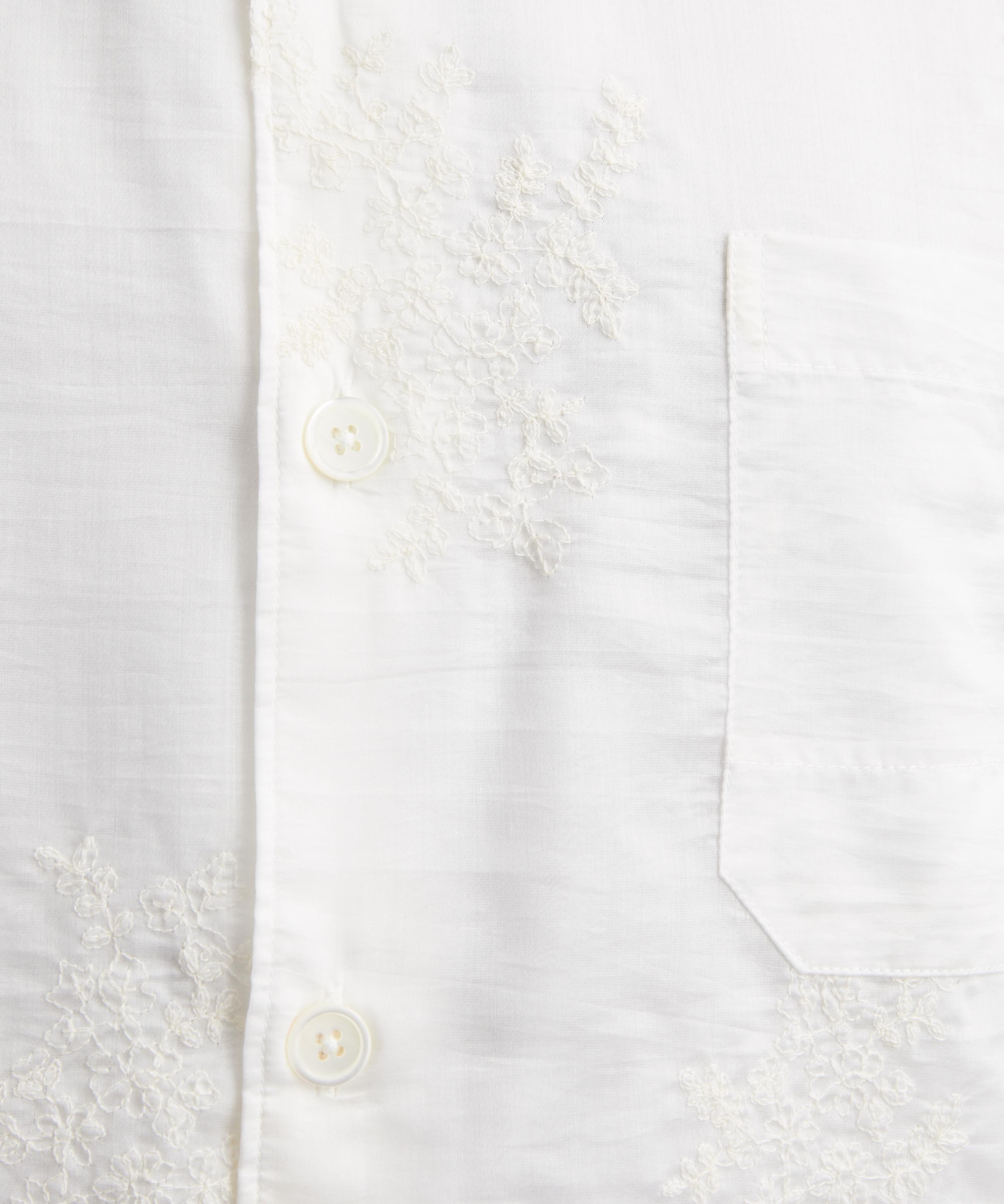 Our Legacy - Vast Ivory Cloud Breezey Cotton Shirt image number 4