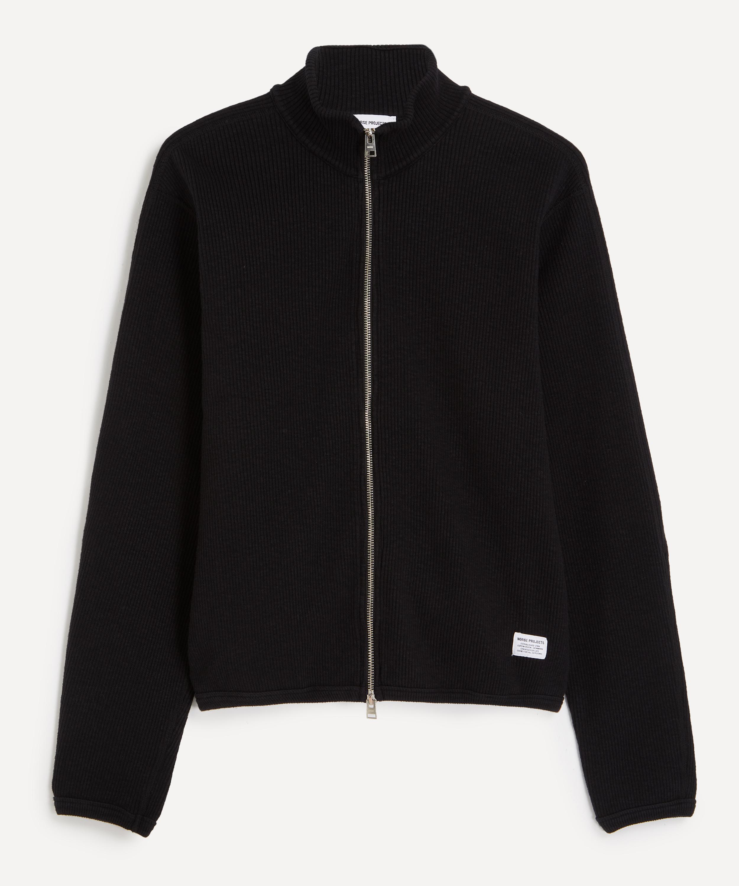 Norse Projects - Black Teno Military Rib Cardigan