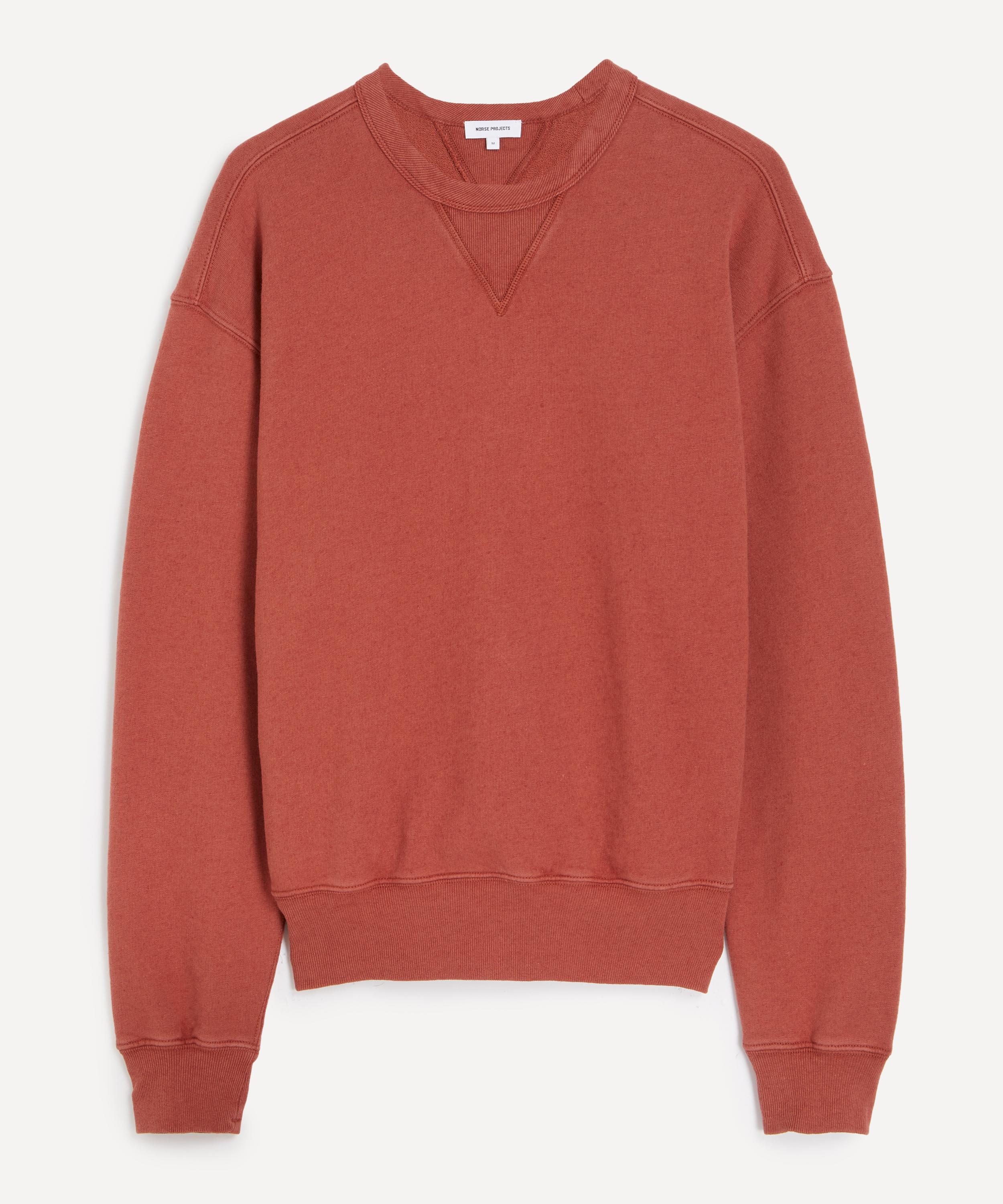 Norse Projects - Kulhuse Cotton-Linen Loopback Jumper in Cowhide