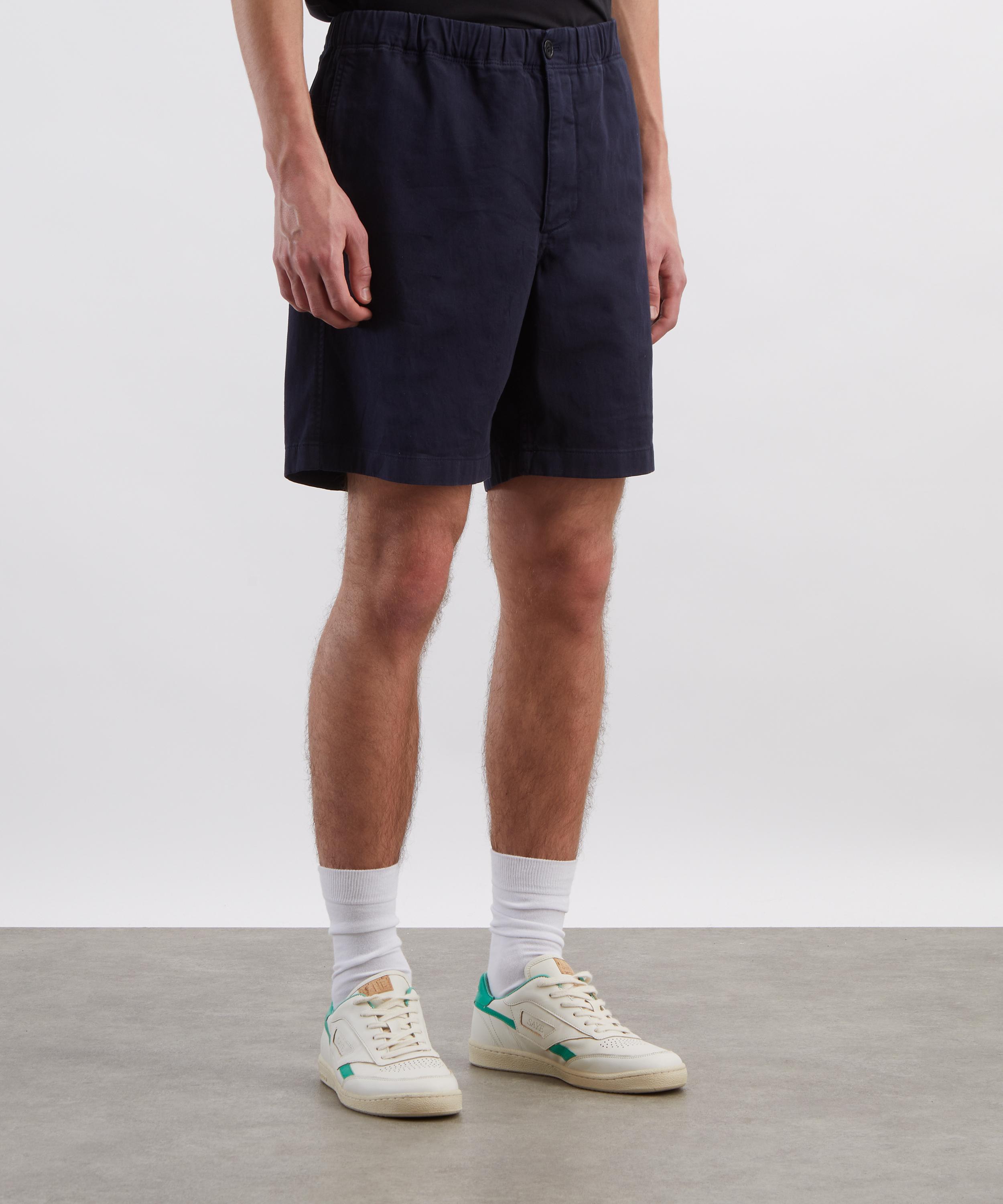 Norse Projects - Navy Trysil Twill Shorts image number 2
