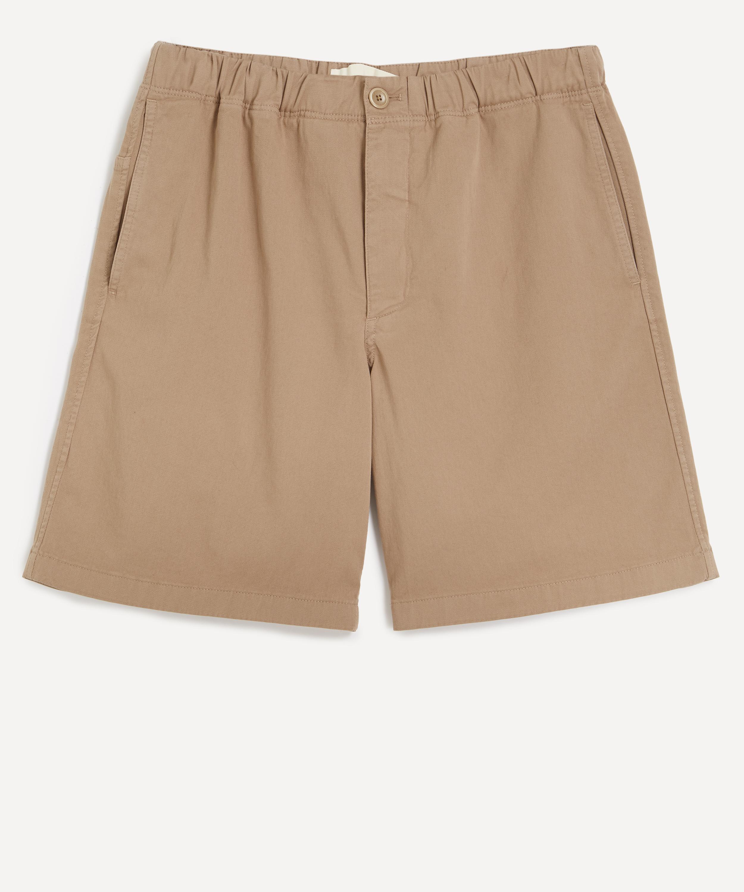 Norse Projects Navy Trysil Twill Shorts | Liberty