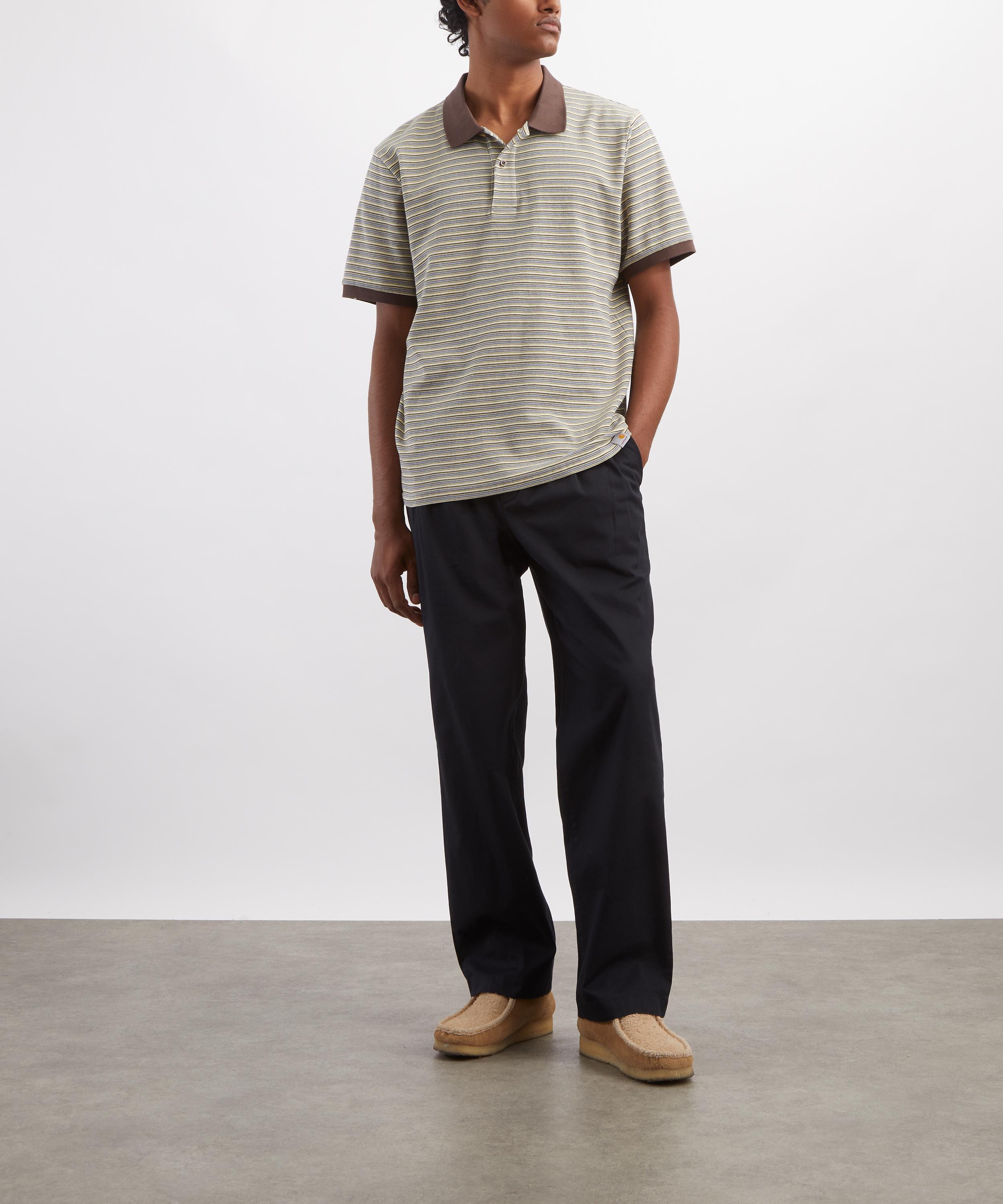 Norse Projects - Hestur Relaxed Twill Pleated Trousers in Black image number 1