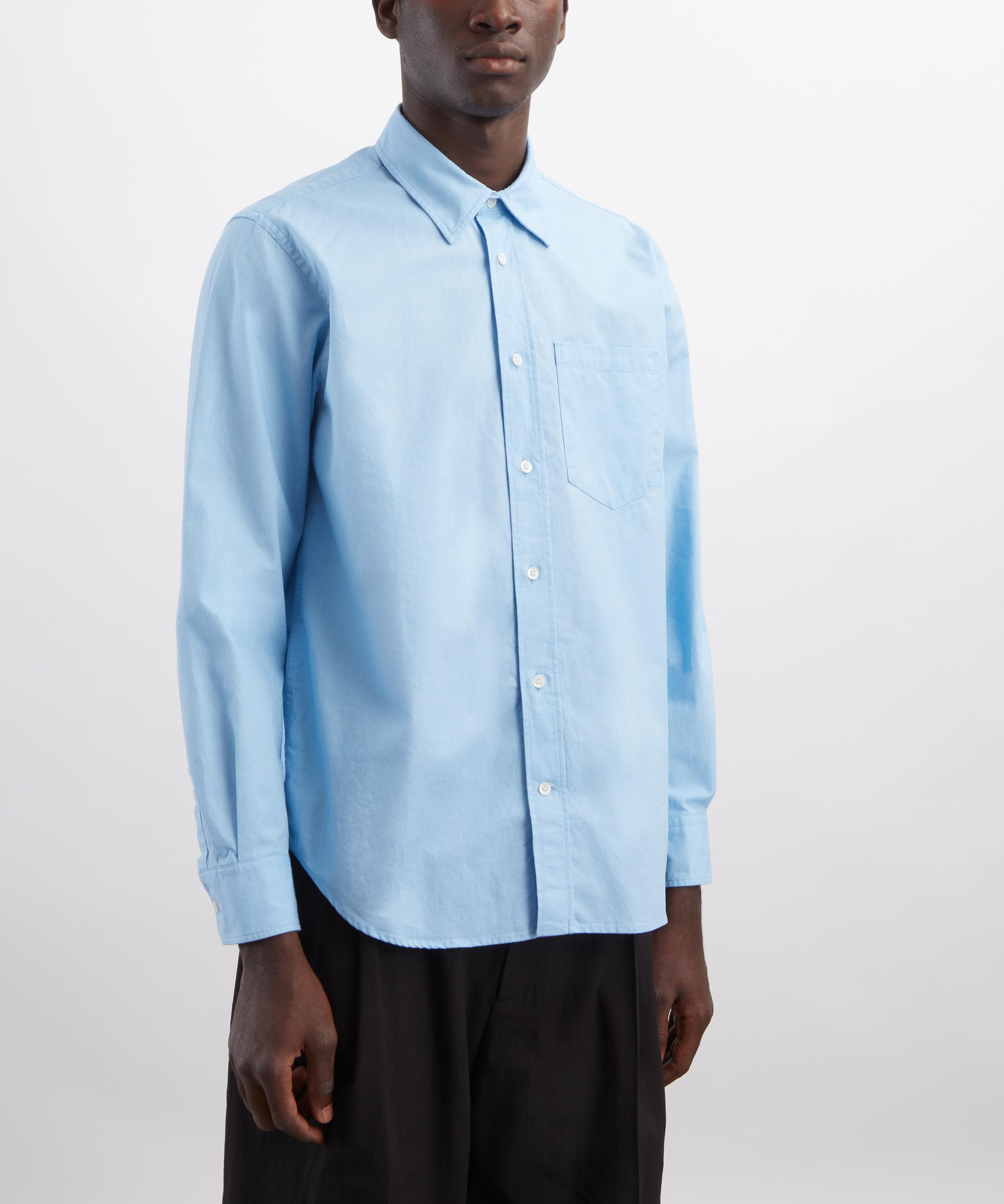 Norse Projects - Kongshoved Cerulean Cotton Relaxed Shirt image number 2