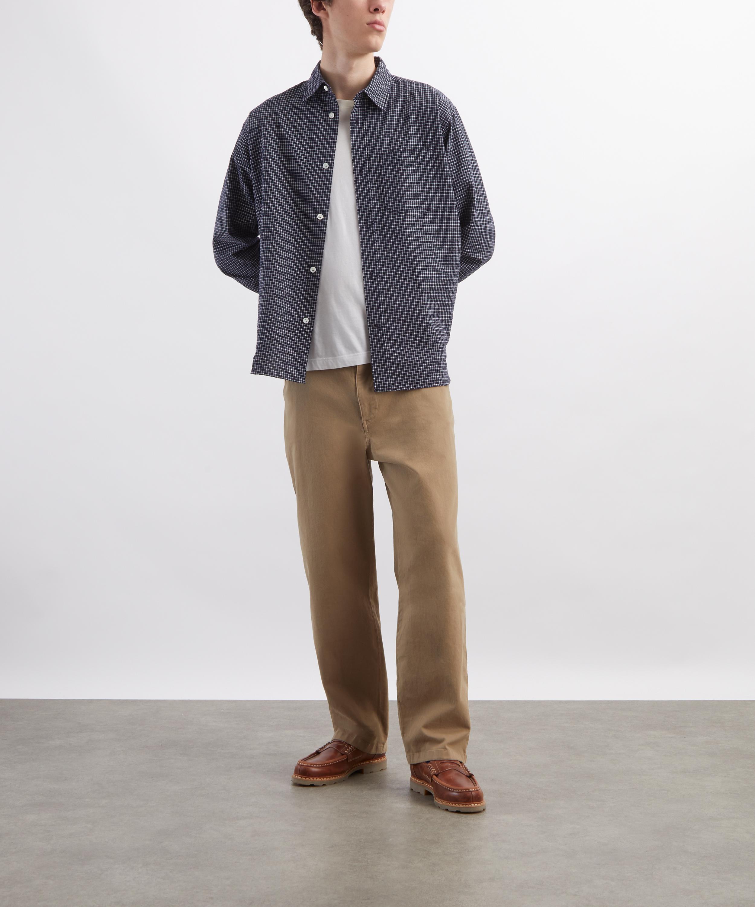 Norse Projects - Espevik Check Oversized Shirt image number 1