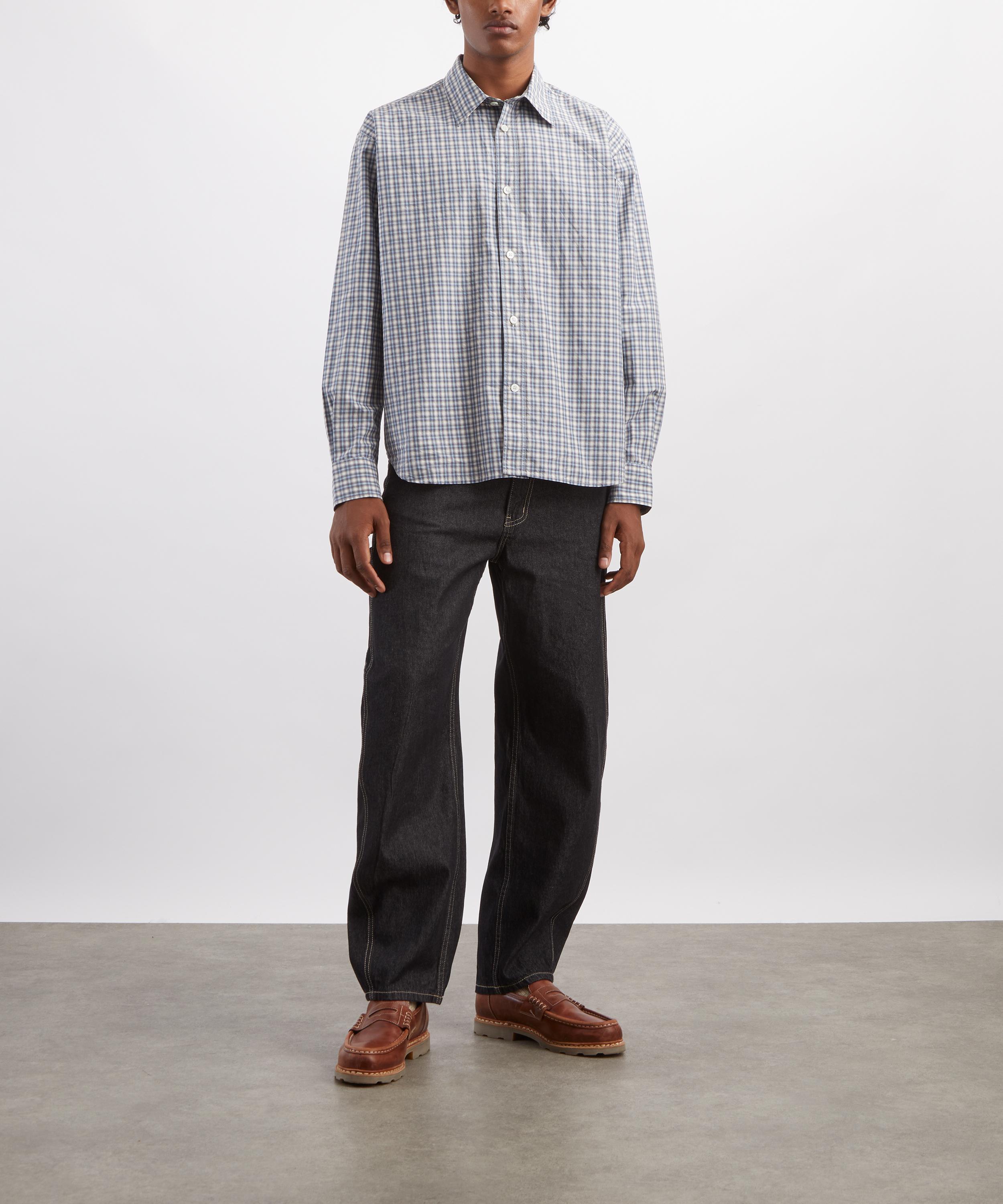Norse Projects - Falster Fine Check Oversize Shirt image number 1