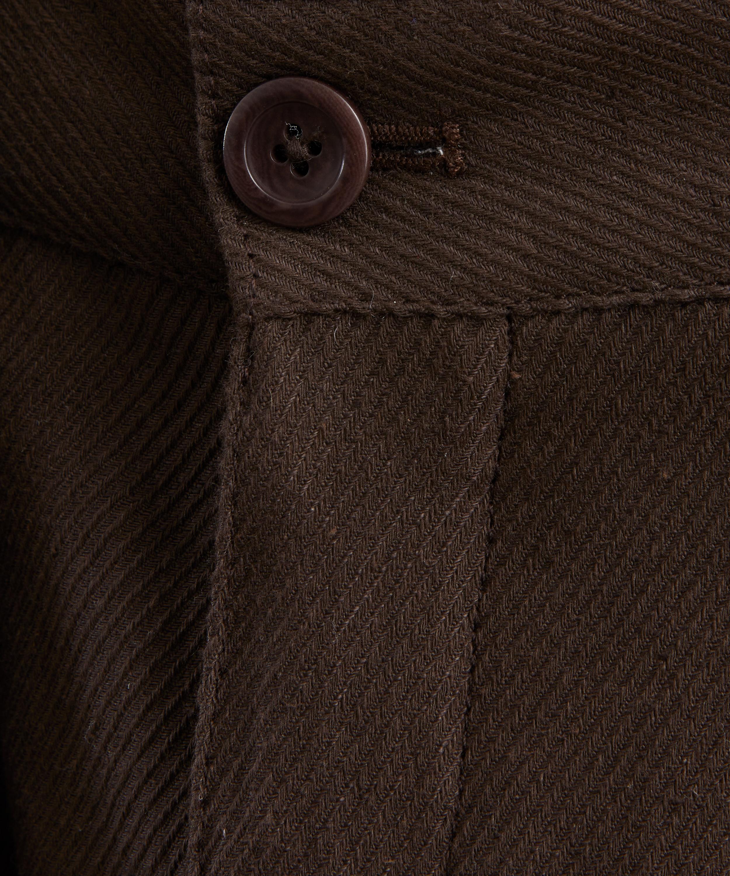 Norse Projects - Hestur Relaxed Cotton-Linen Twill Pleated Trousers image number 4