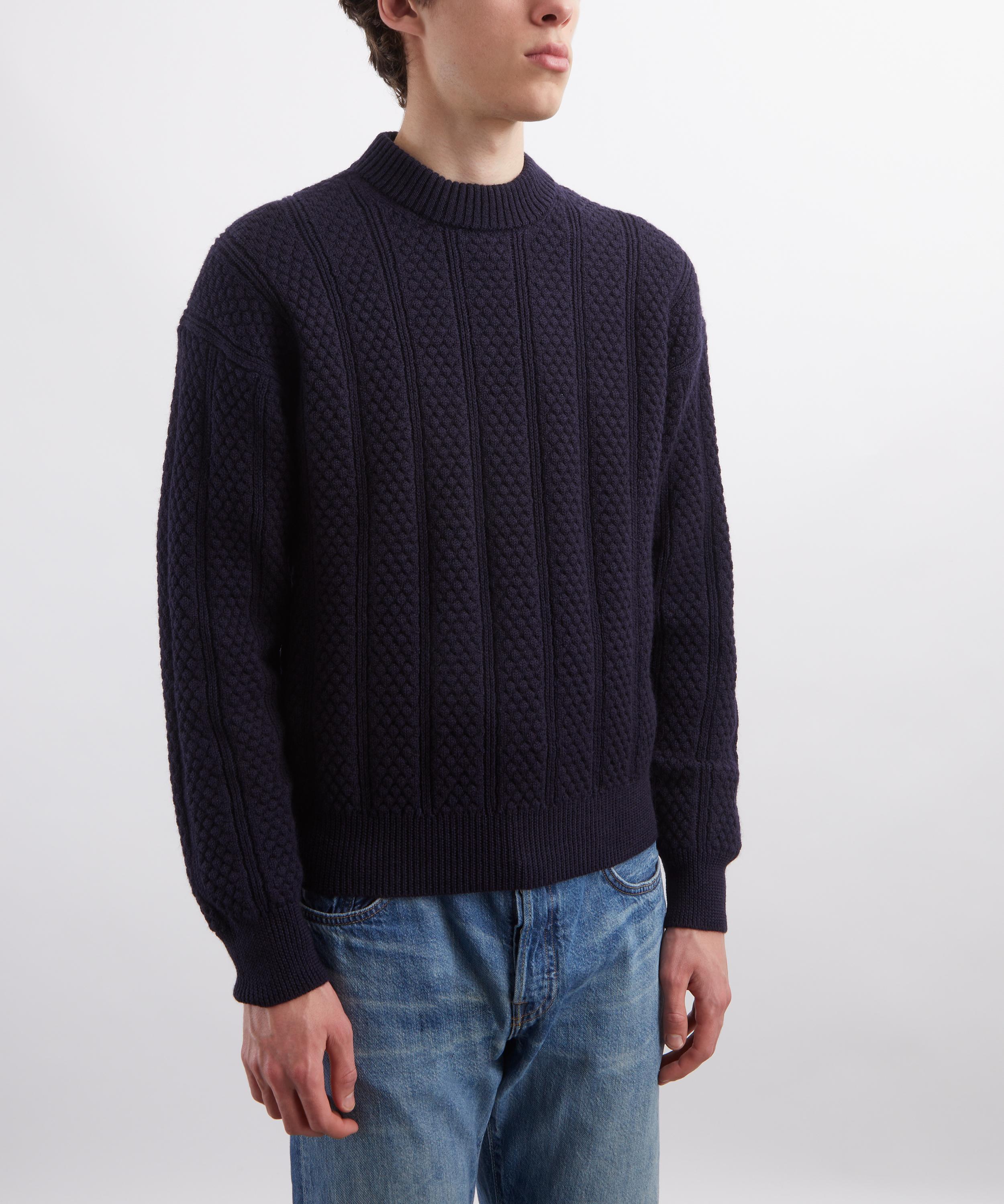 Norse Projects - Hirtshals Bubble Knit Sweater image number 2