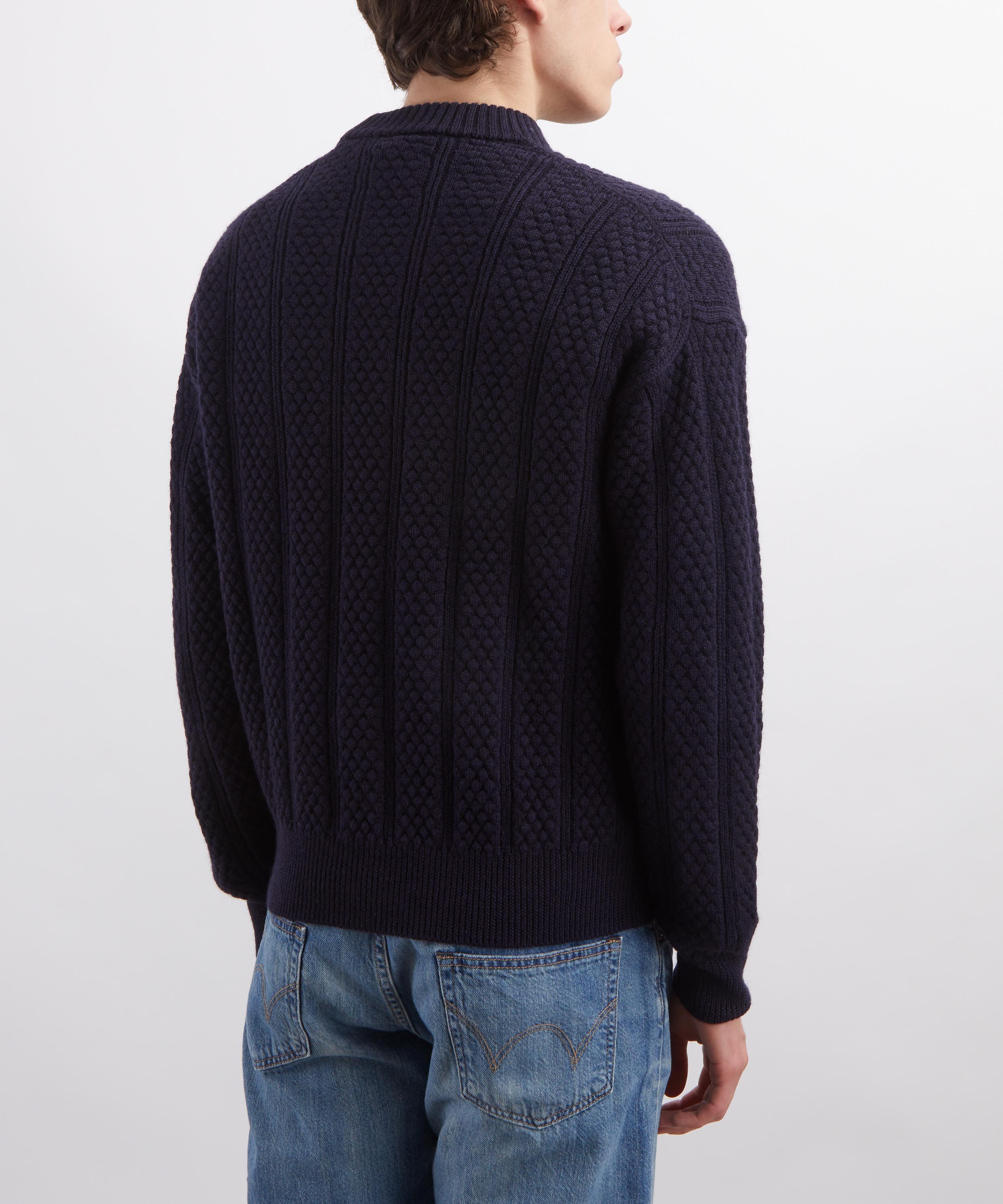 Norse Projects - Hirtshals Bubble Knit Sweater image number 3