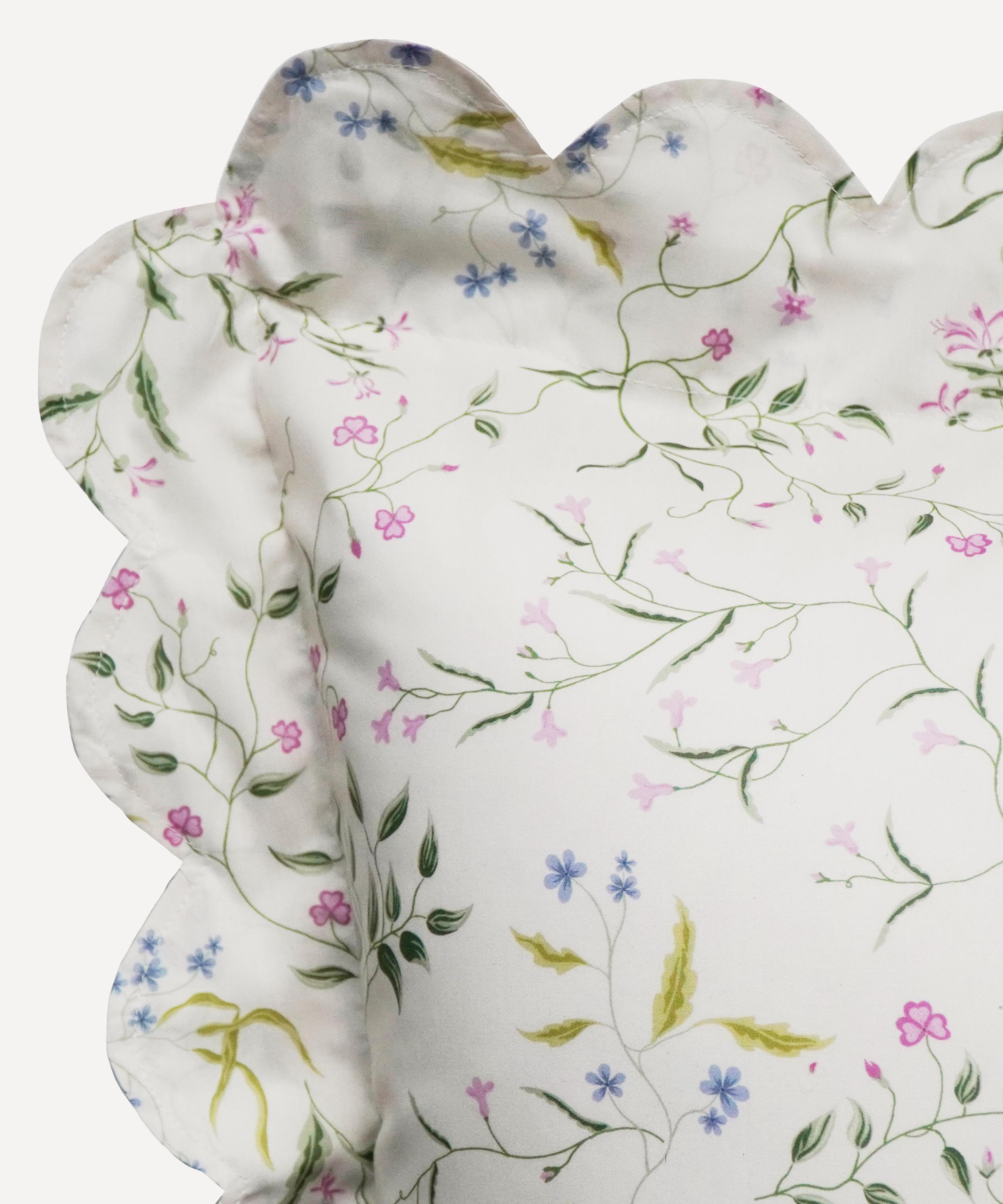 Coco & Wolf - Regal Blossom Ardington Cotton Sateen Scallop Edge Pillowcase image number 2