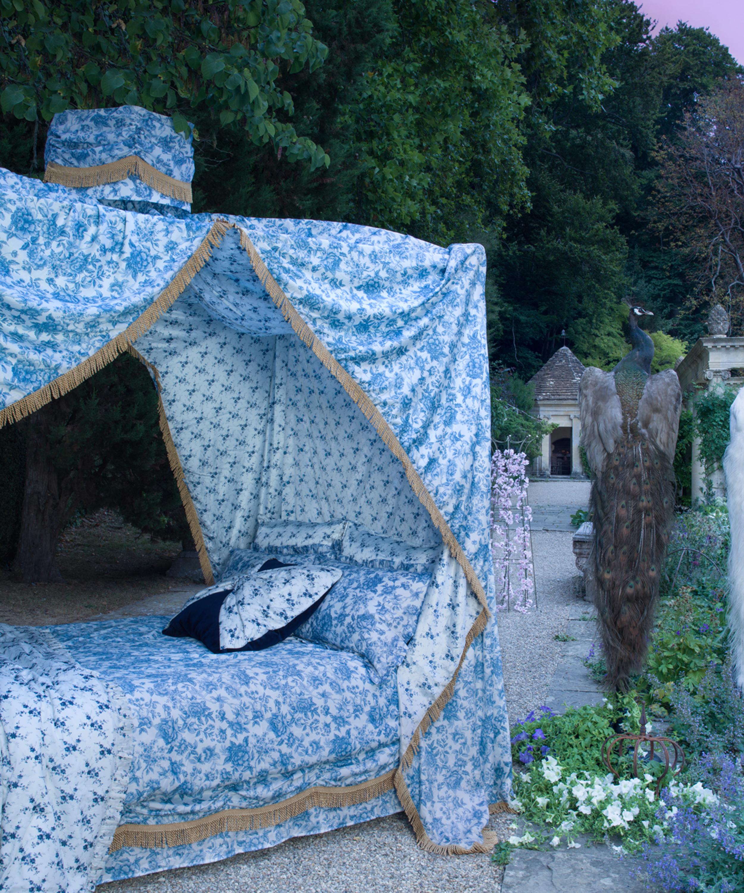 Coco & Wolf - Regency Trail Ardington Cotton Sateen Double Fitted Sheet image number 2