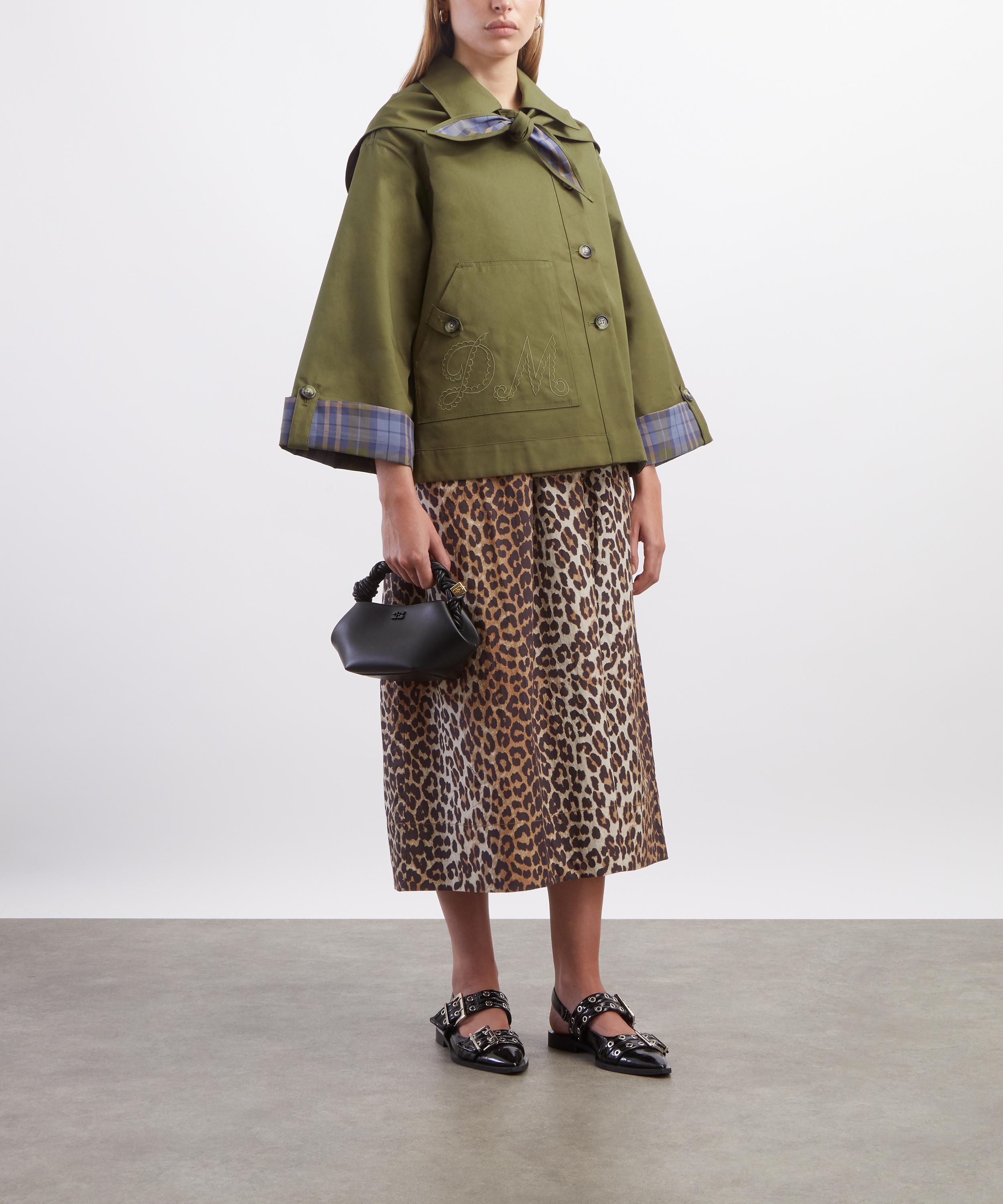 Damson Madder - Reversible Jerry Crop Trench Coat image number 1