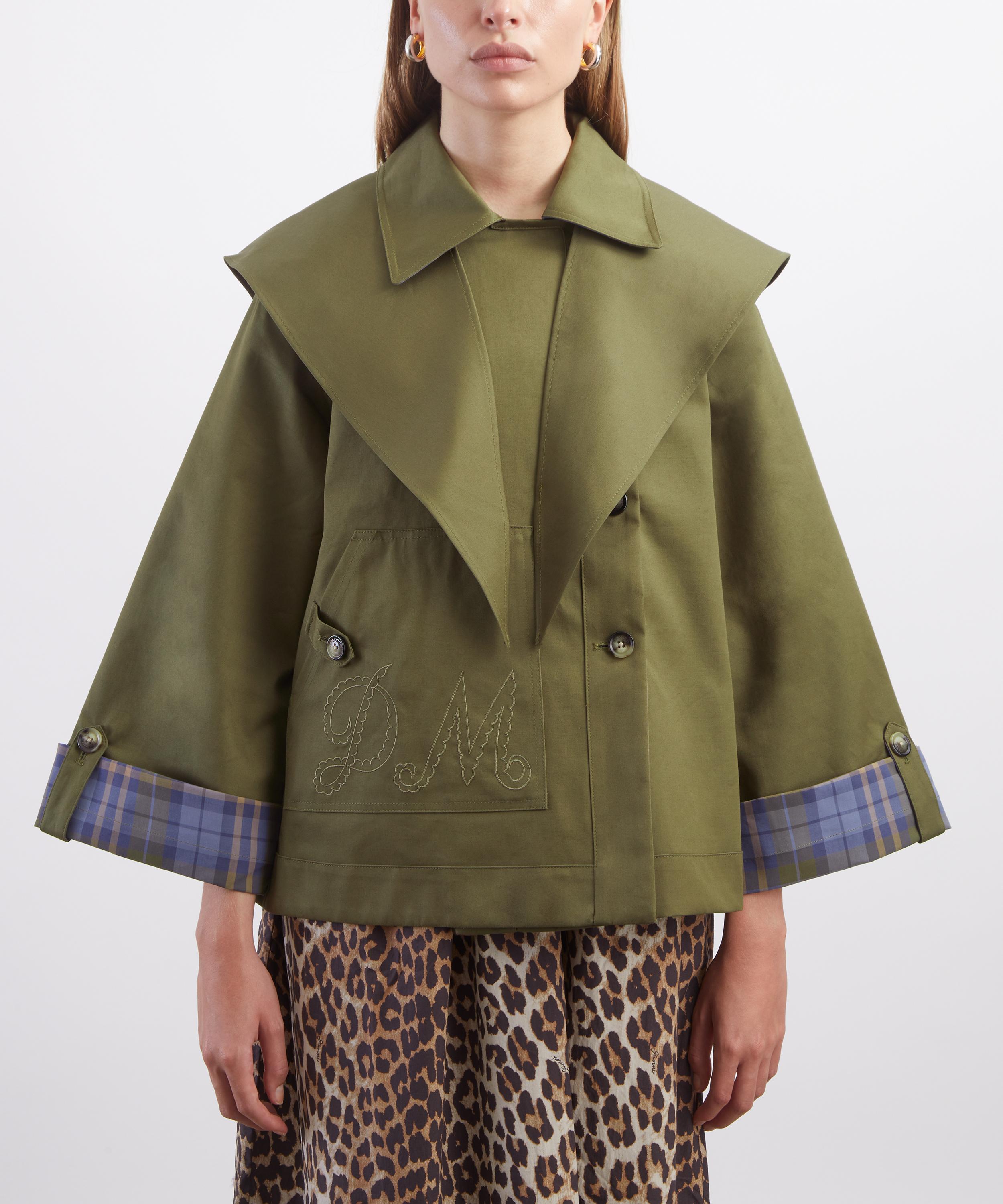 Damson Madder - Reversible Jerry Crop Trench Coat image number 2