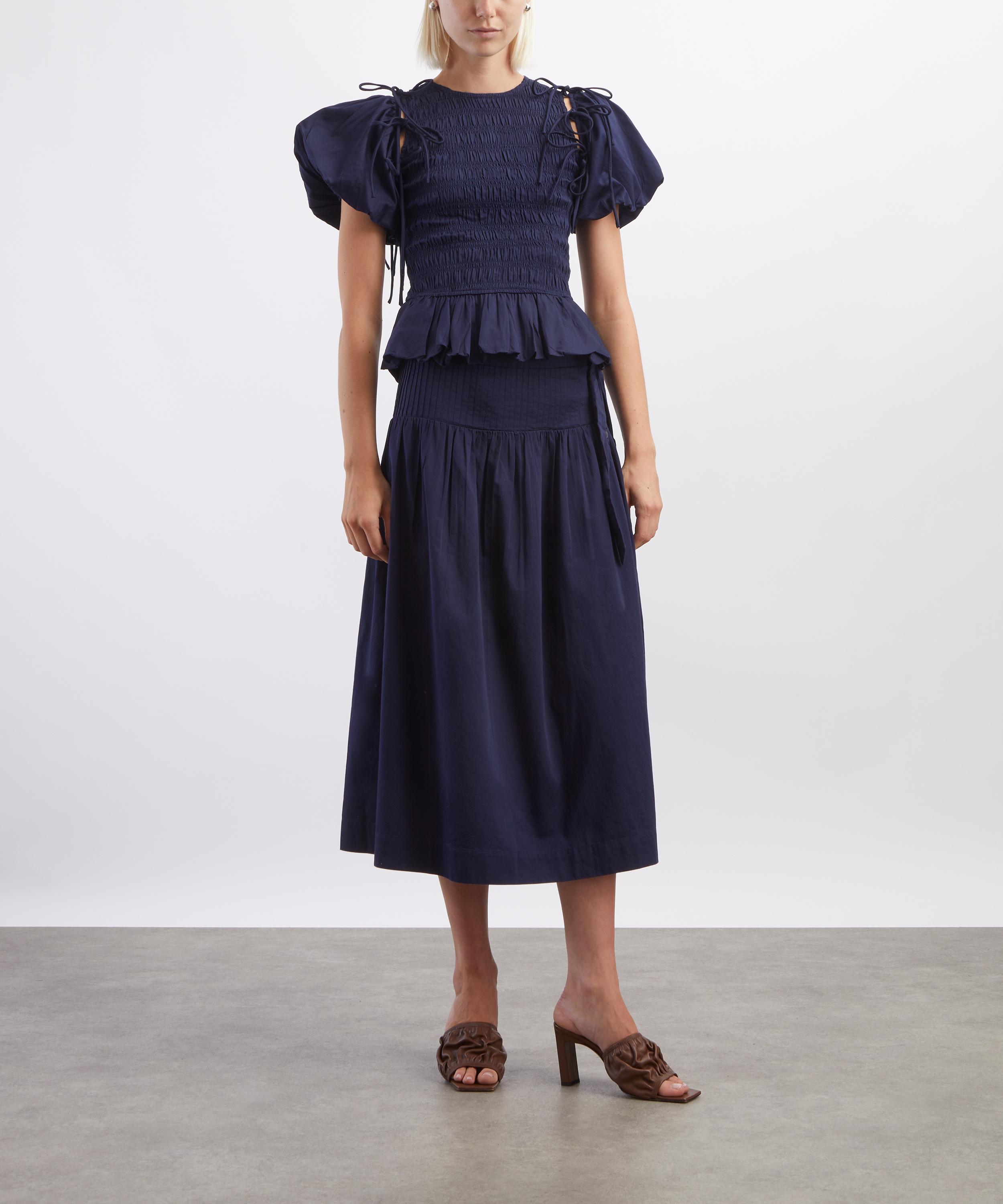 Damson Madder - Becca Shirred Multi-Way Blouse image number 1