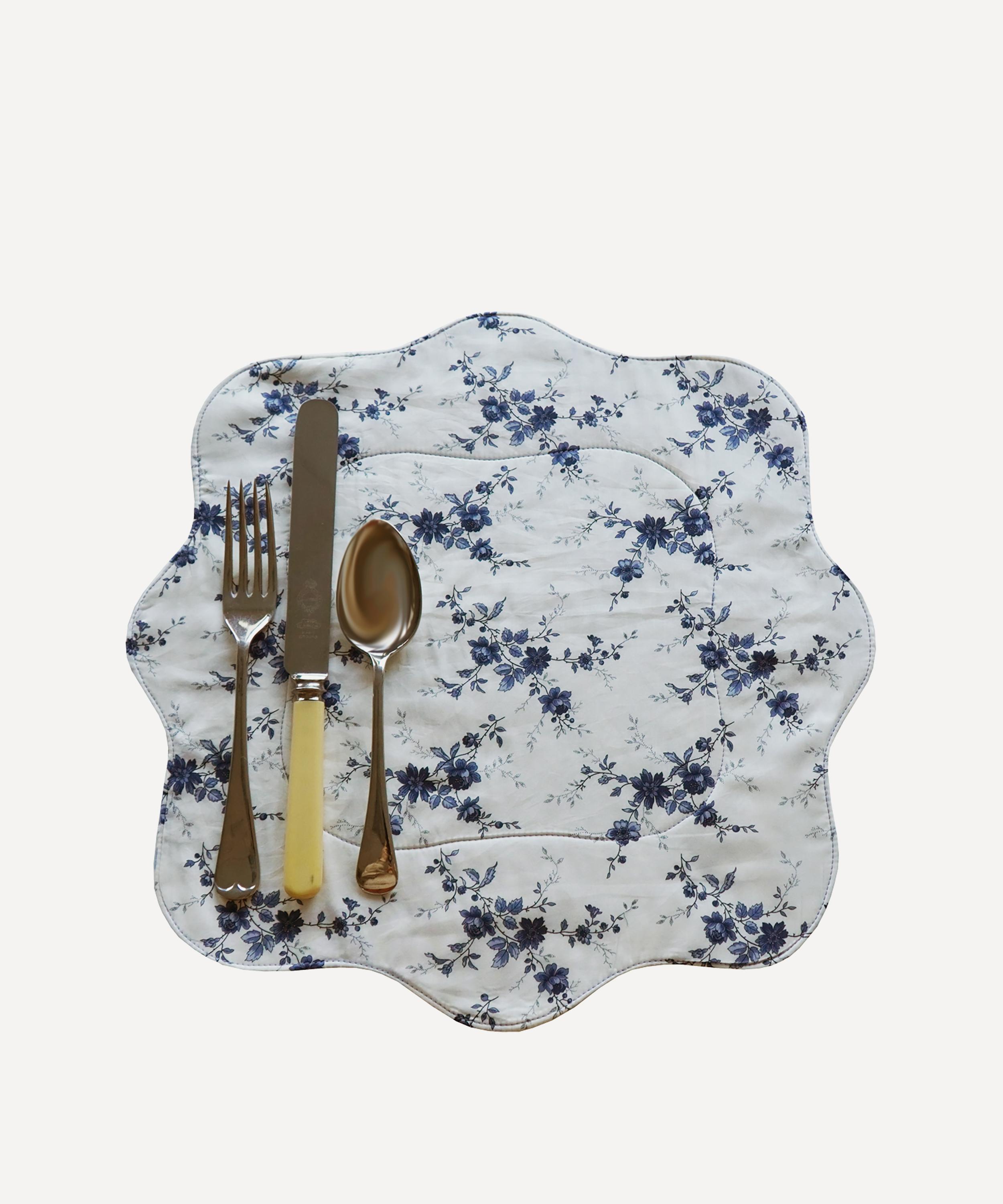 Coco & Wolf - Amelie Luise Regency Trail Tana Lawn&trade; Cotton Reversible Placemat