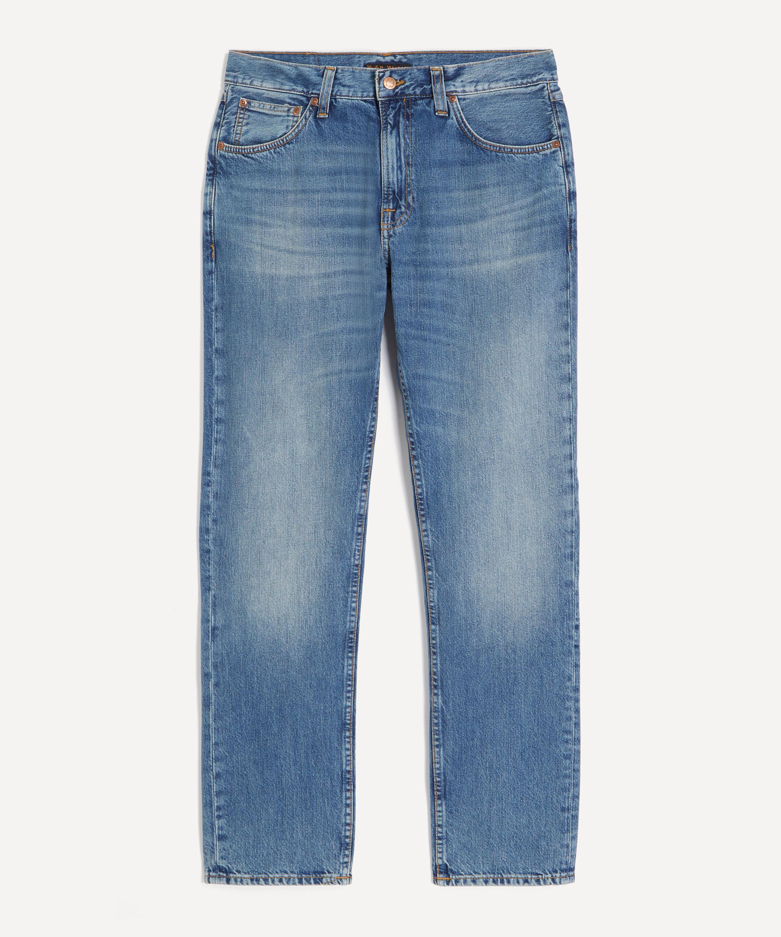 Nudie Jeans - Gritty Jackson Straight-Leg Jeans in Cool Blue