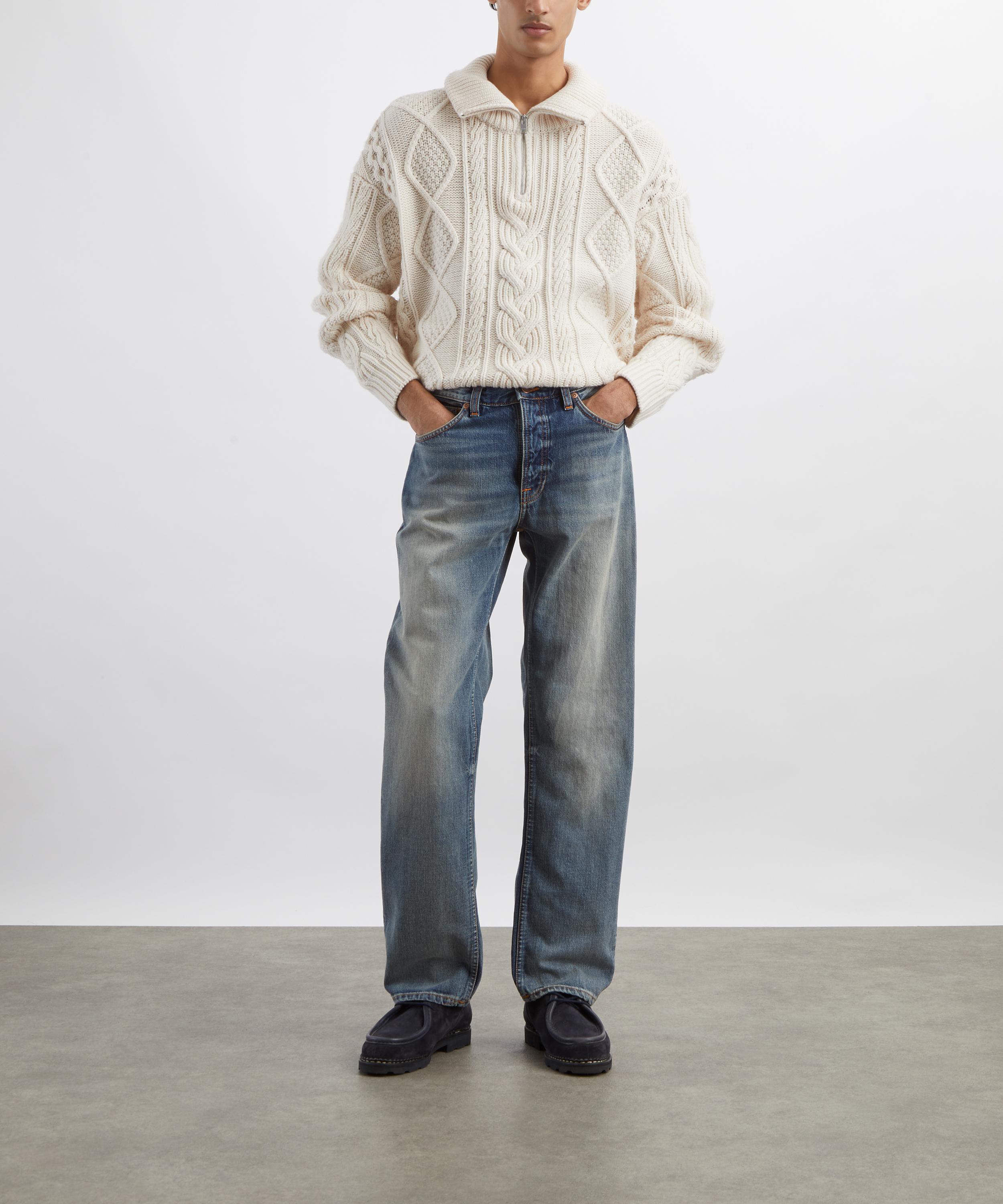 Nudie Jeans - Rad Rufus Straight-Leg Jeans in Mud Wash image number 1