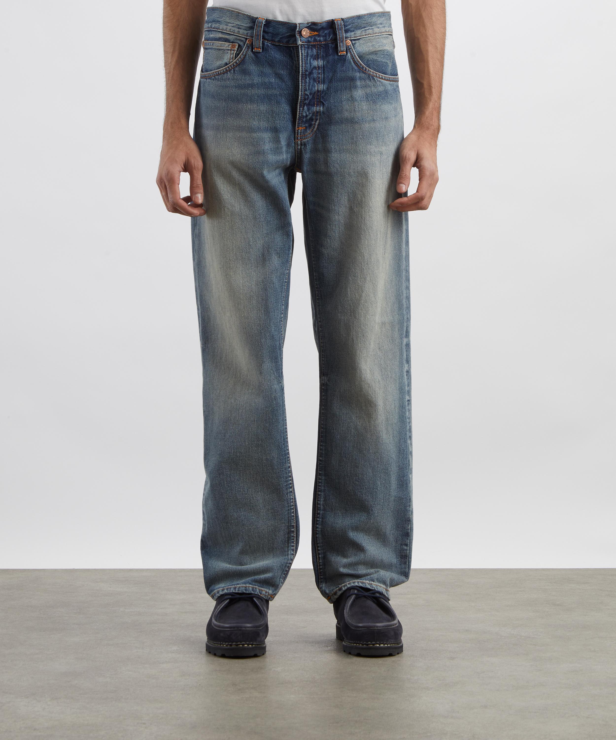 Nudie Jeans - Rad Rufus Straight-Leg Jeans in Mud Wash image number 2