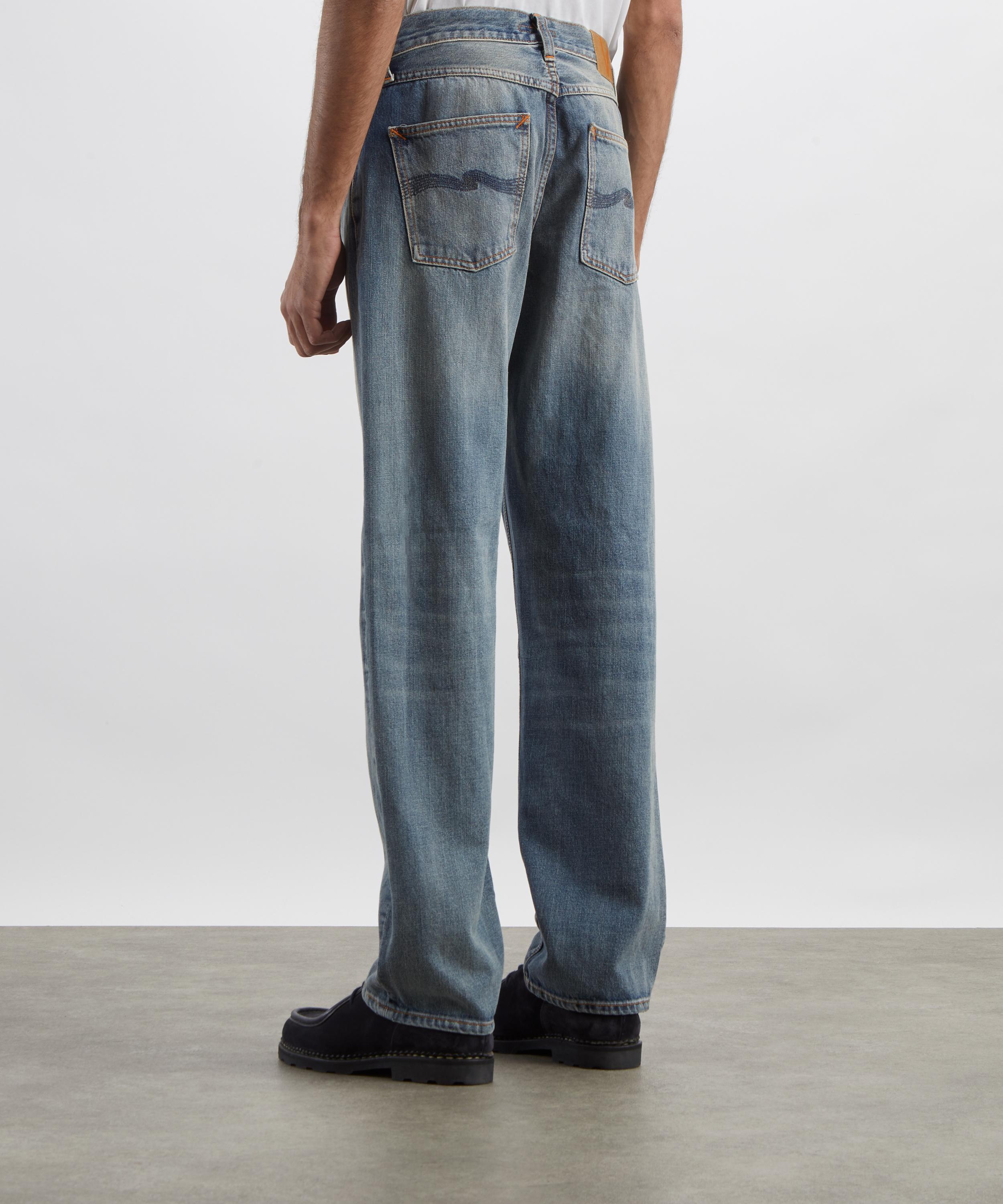 Nudie Jeans - Rad Rufus Straight-Leg Jeans in Mud Wash image number 3