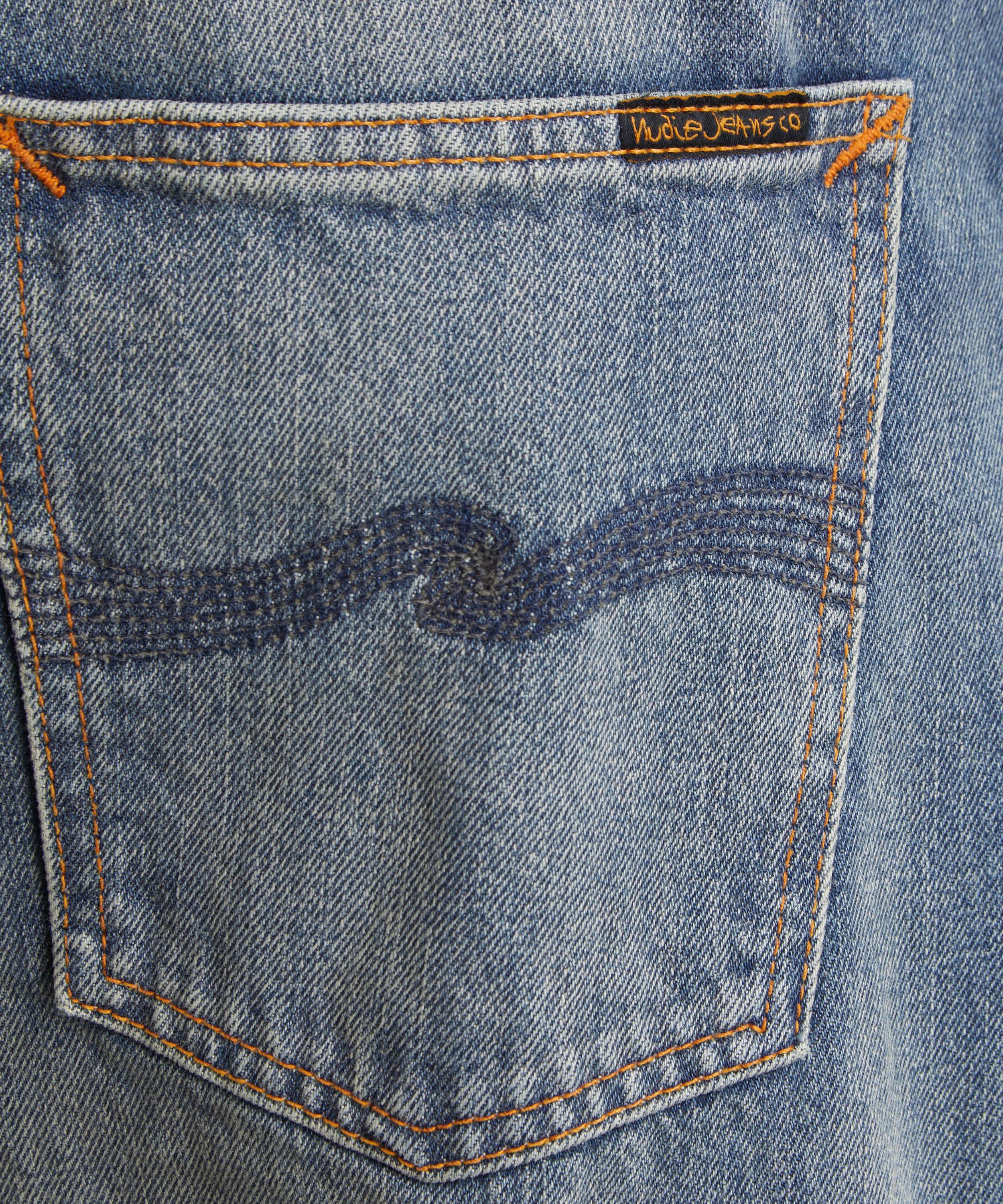 Nudie Jeans - Rad Rufus Straight-Leg Jeans in Mud Wash image number 4