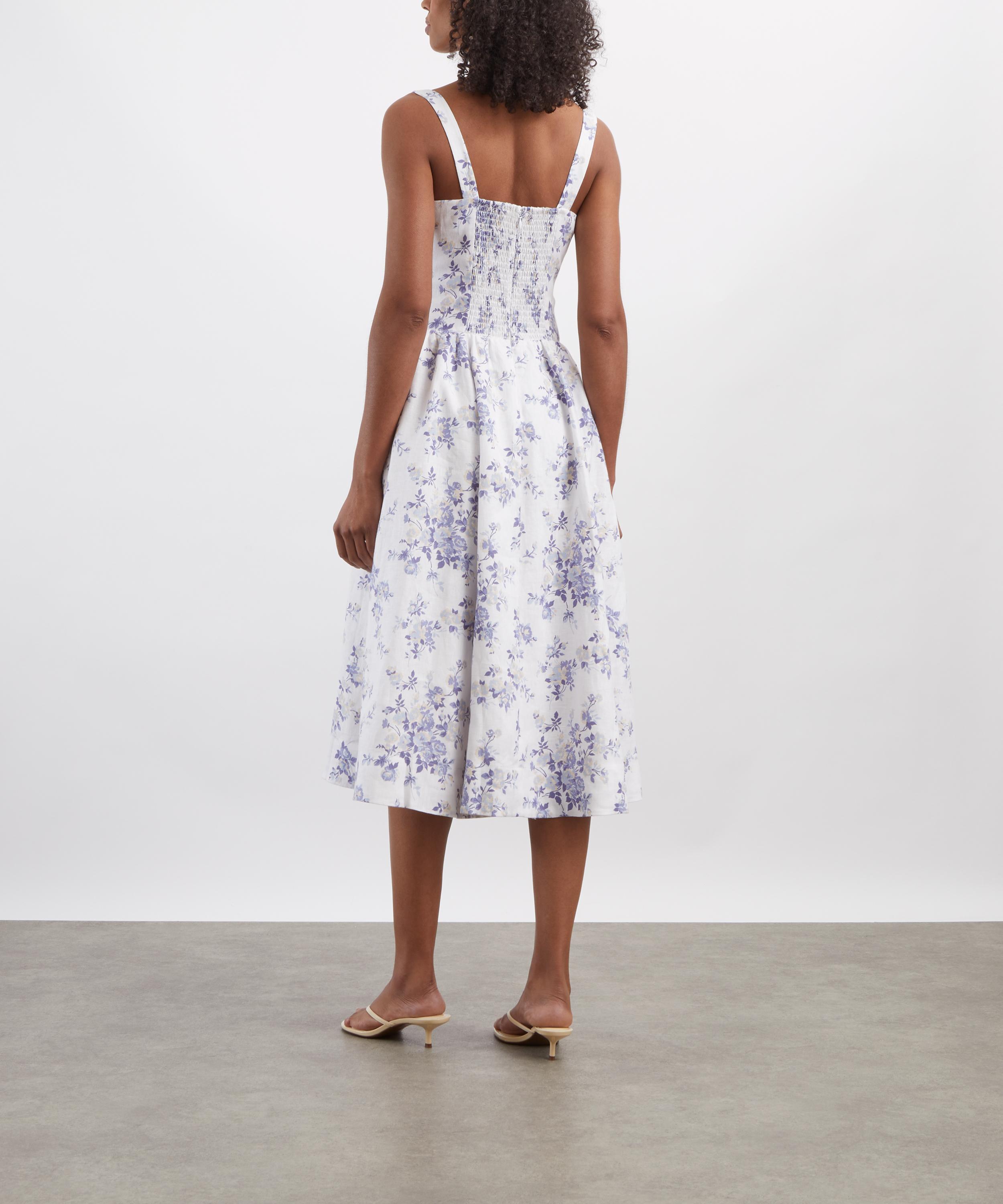 Reformation - Janu Linen Dress image number 3