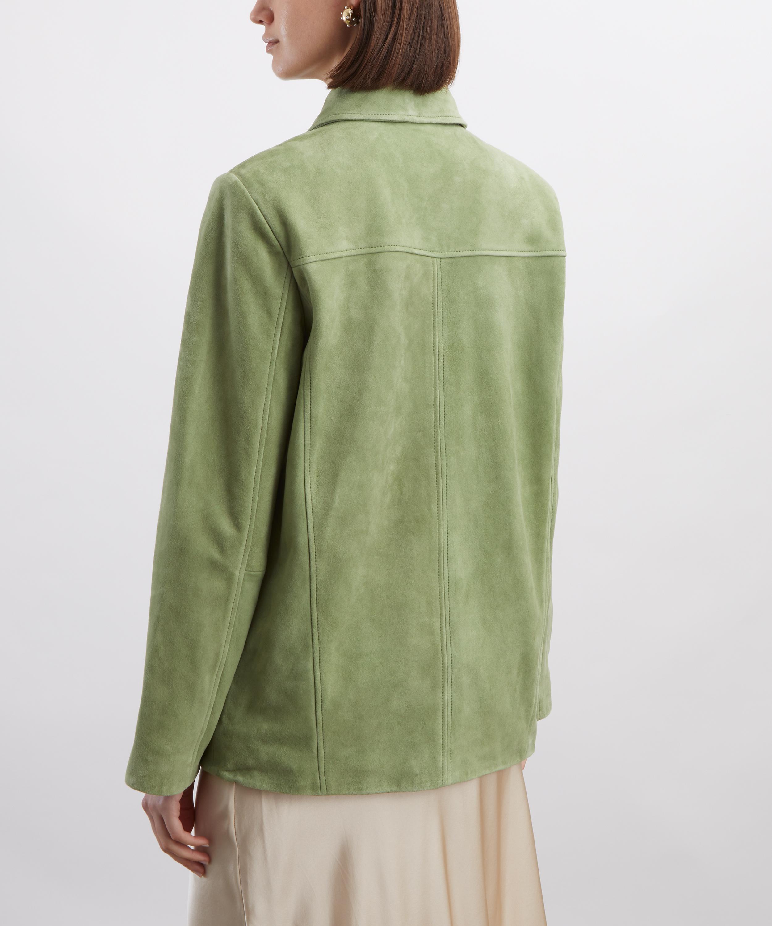 Reformation - Veda Lincoln Suede Shirt Jacket image number 3