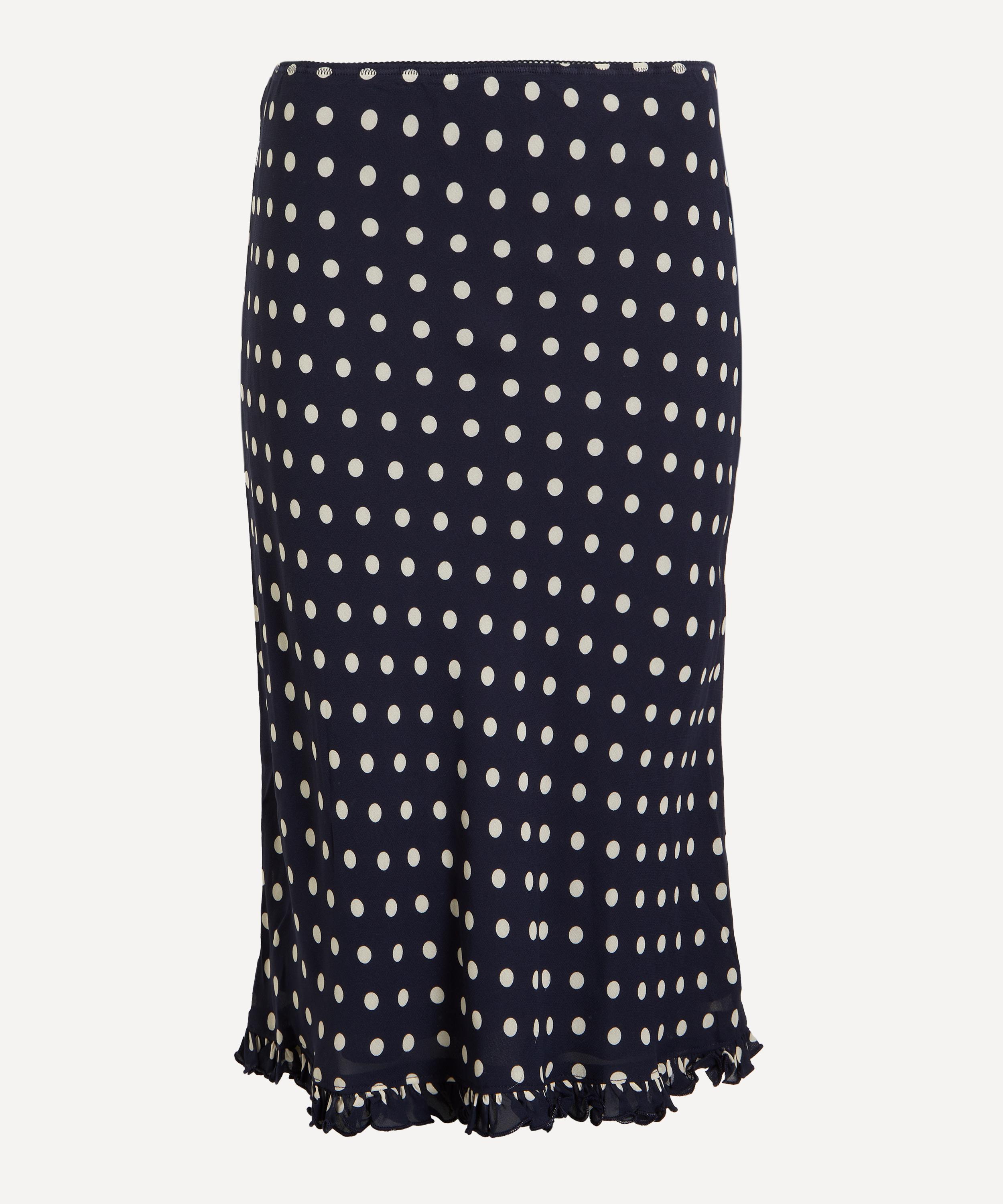 Reformation - Layla Orion Dot Knee-Length Skirt