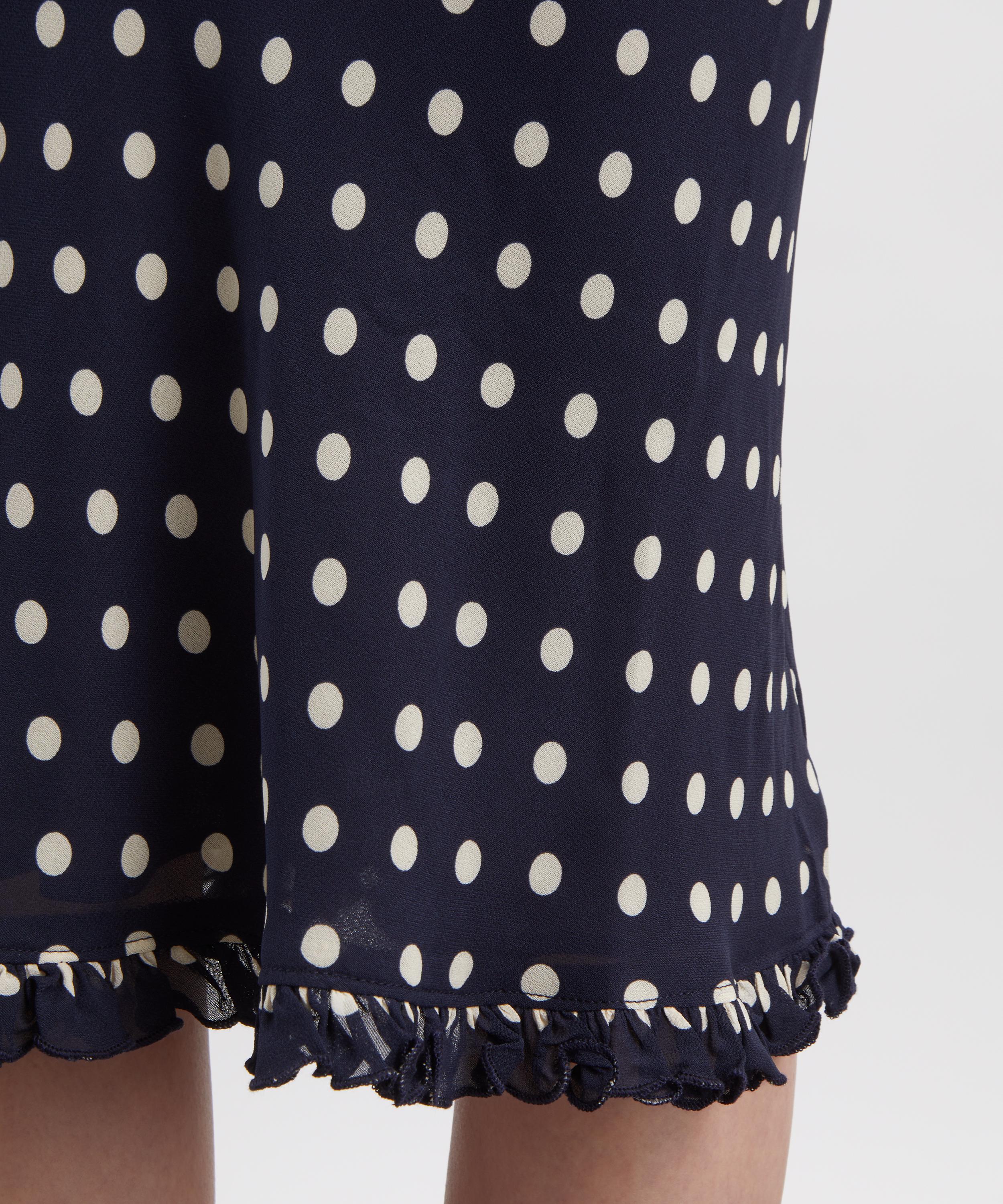 Reformation - Layla Orion Dot Knee-Length Skirt image number 4