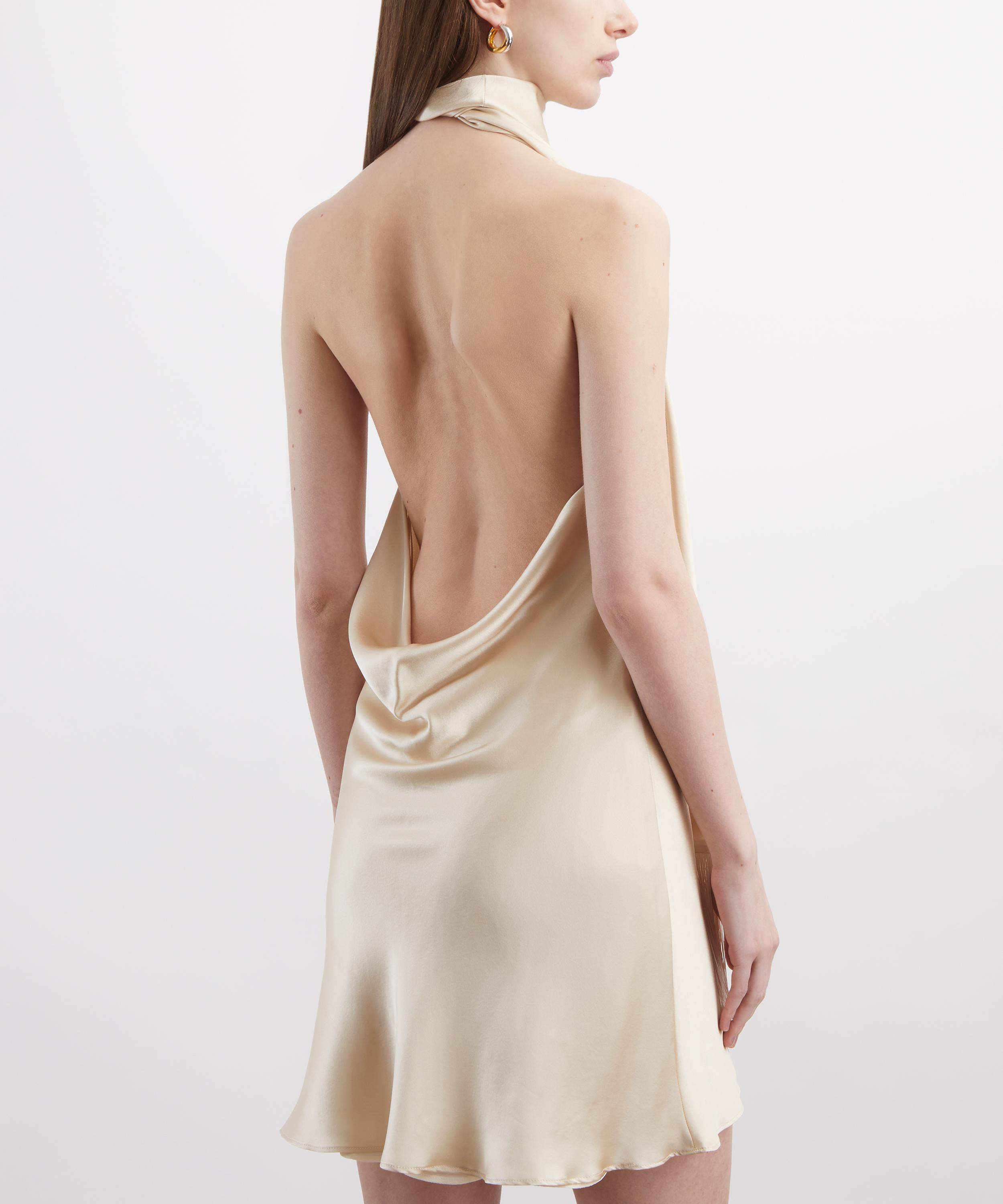 Reformation - Helen Silk Mini Dress&nbsp; image number 3