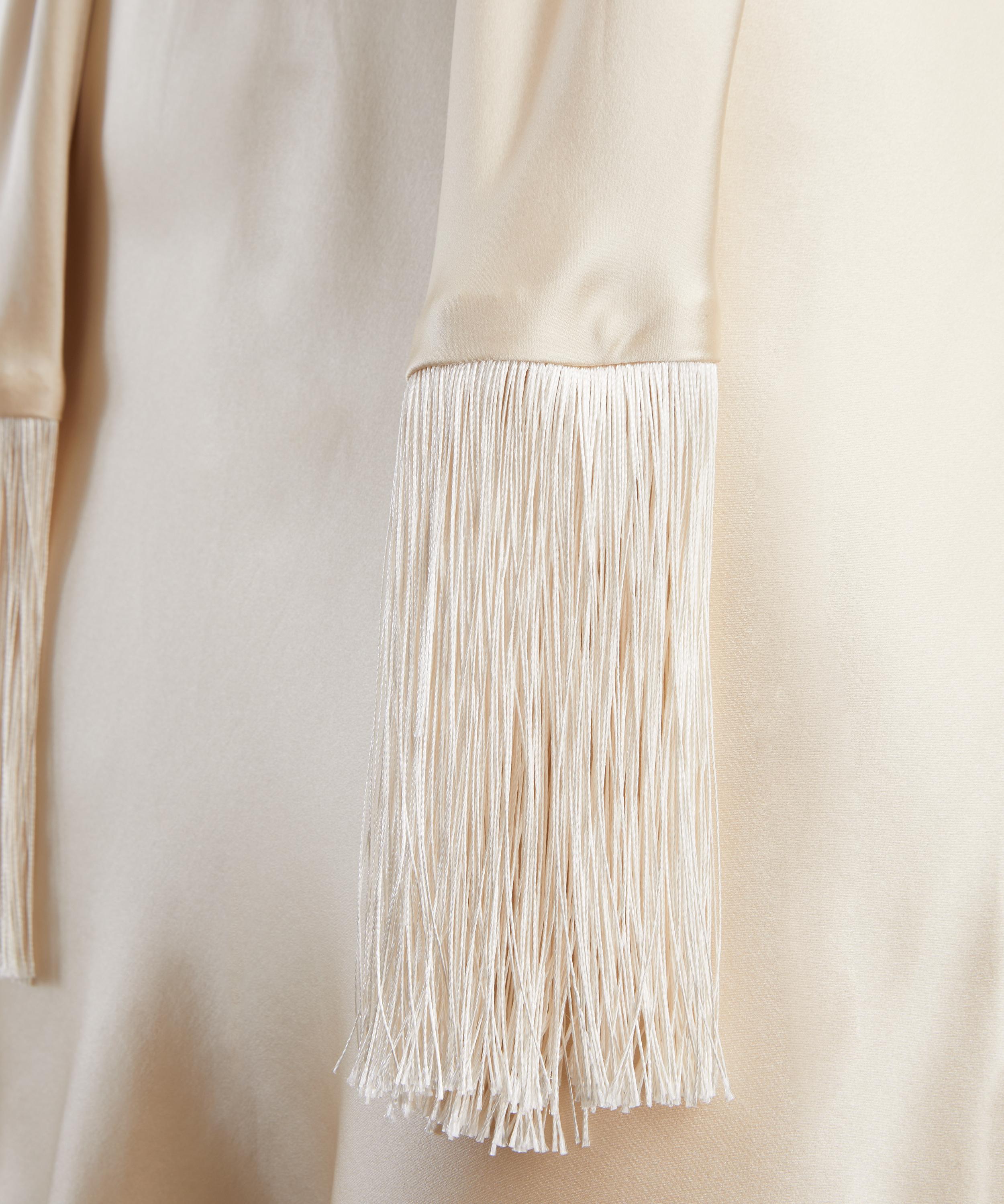 Reformation - Helen Silk Mini Dress&nbsp; image number 4