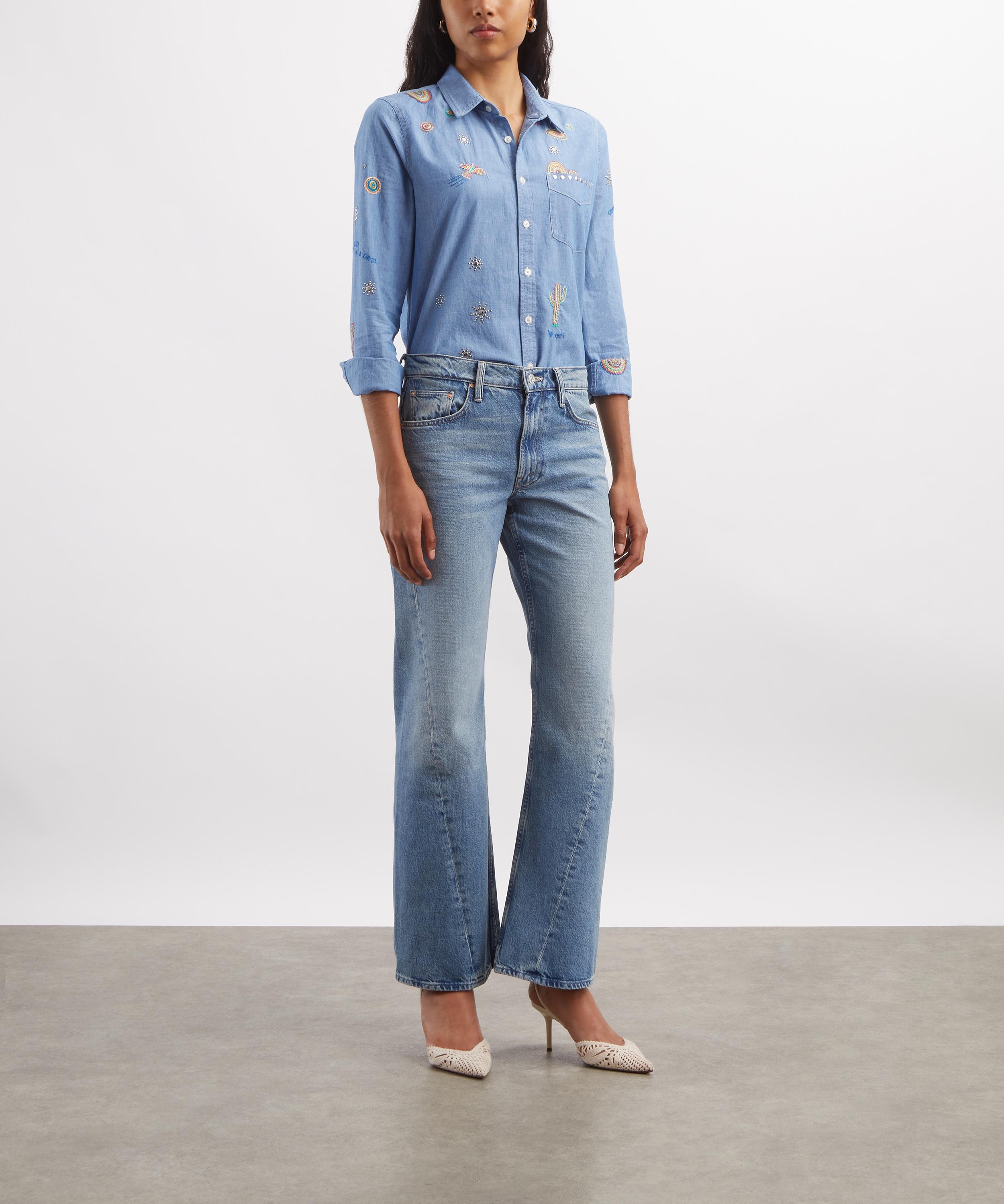 Mother - The Foxy Boxy Embroidered Shirt image number 1