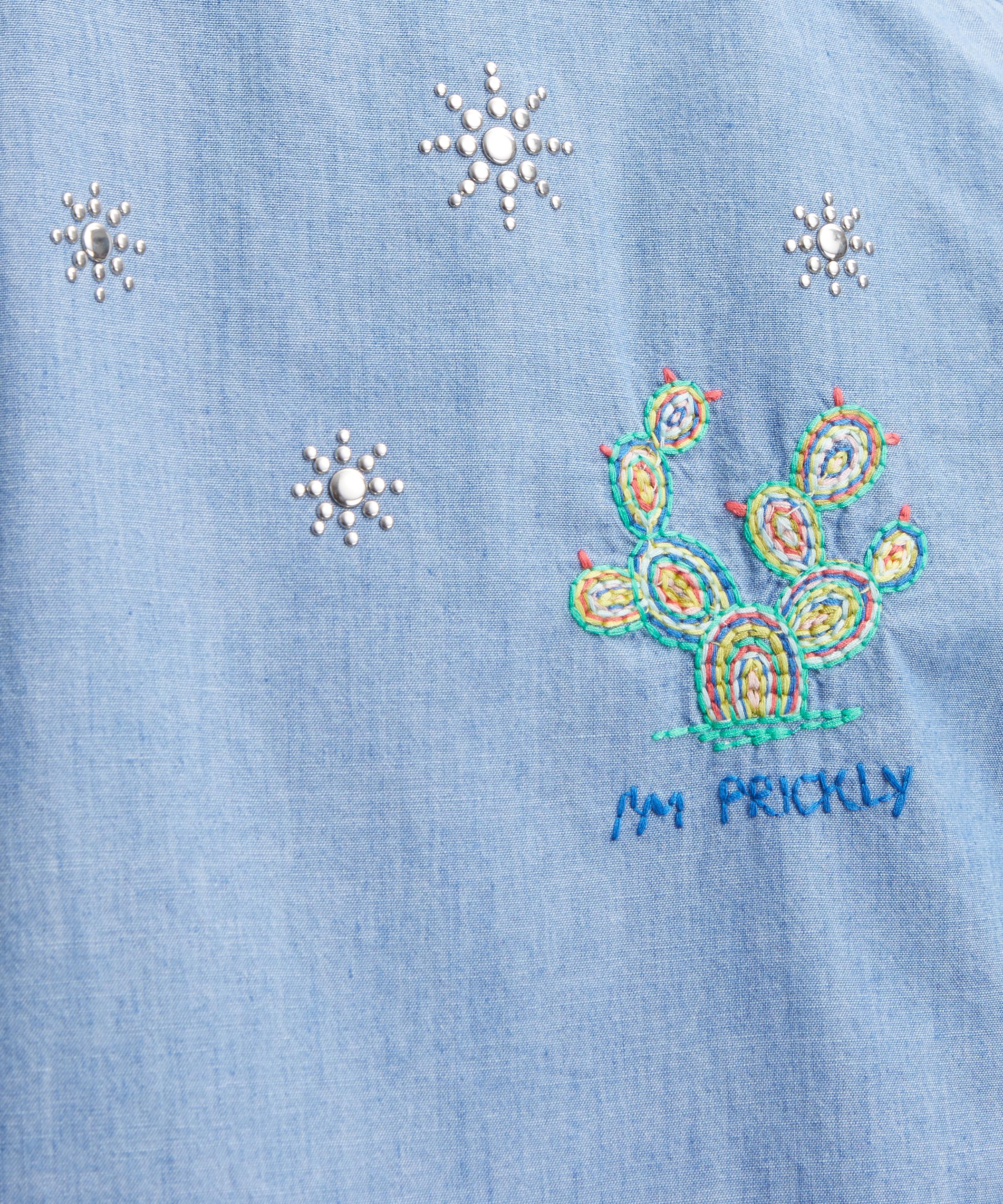 Mother - The Foxy Boxy Embroidered Shirt image number 4