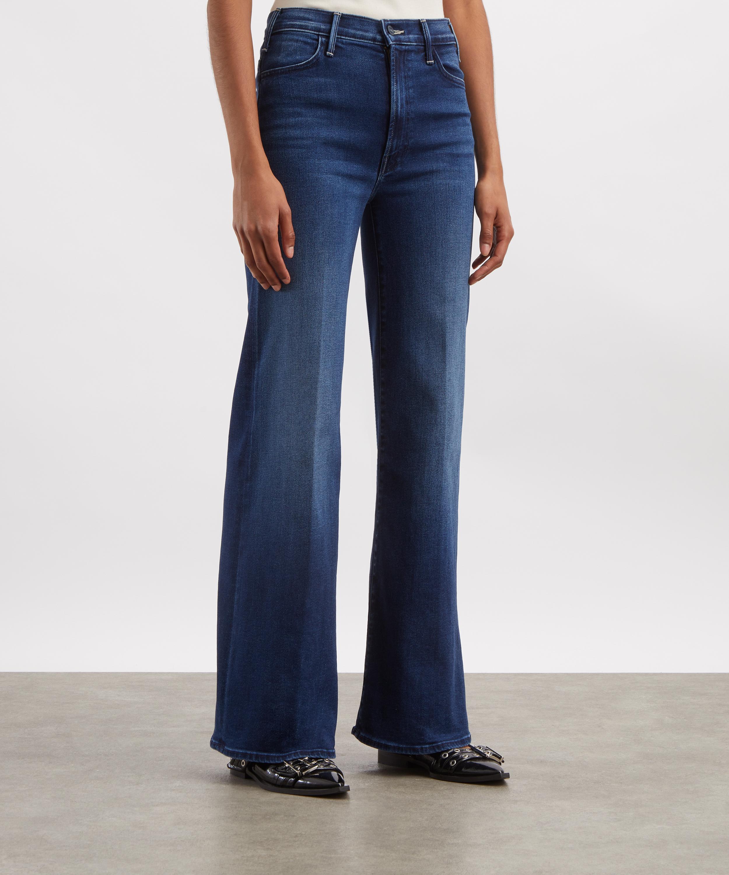 Mother - The Hustler Roller Sneak Flared Jeans image number 2