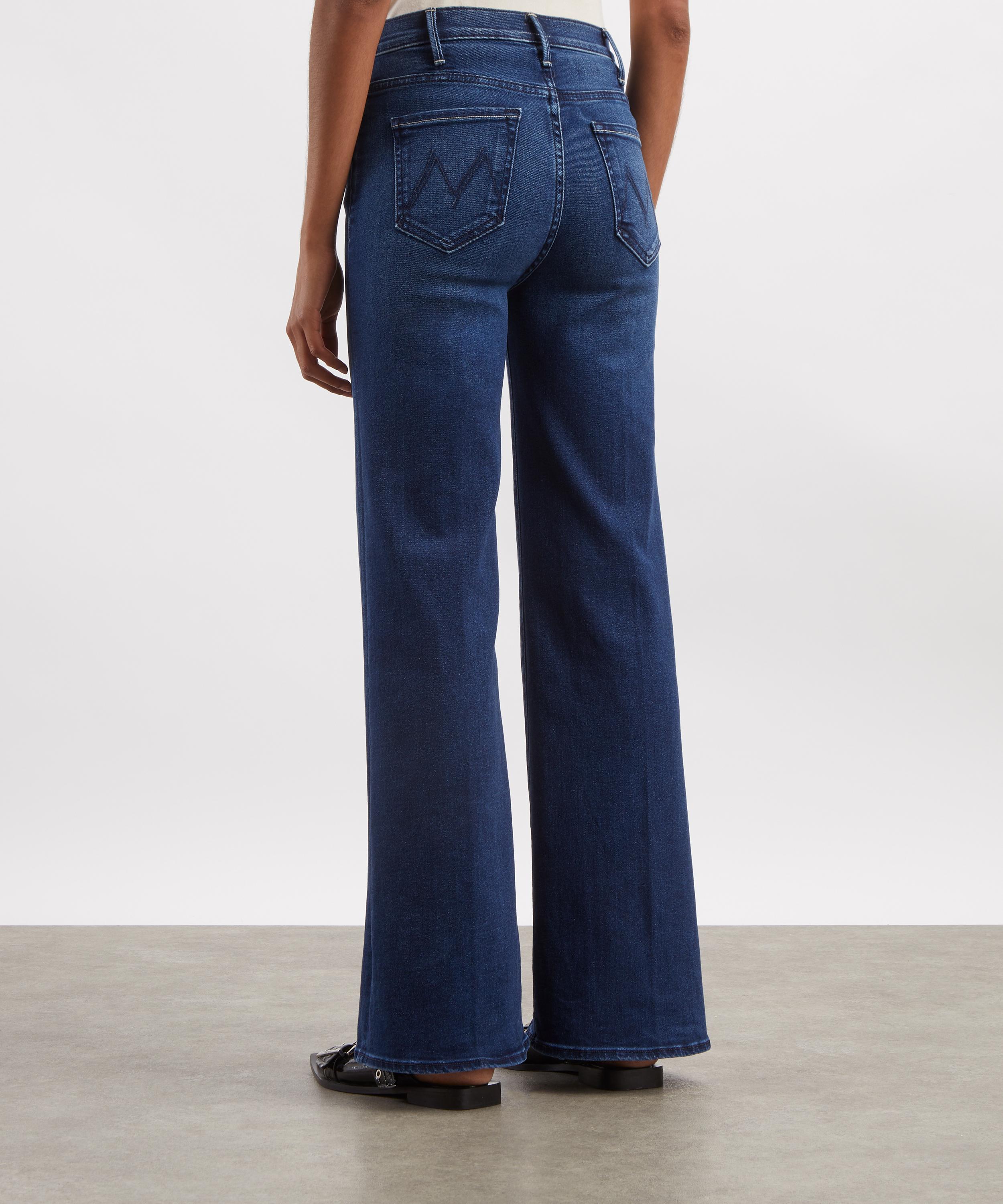 Mother - The Hustler Roller Sneak Flared Jeans image number 3